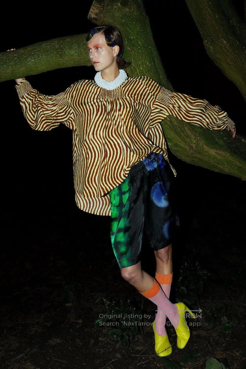 Dries Van Noten Dries Van Noten Printed Shirt Dress Trench. Size US M / EU 48-50 / 2 - 2 Thumbnail