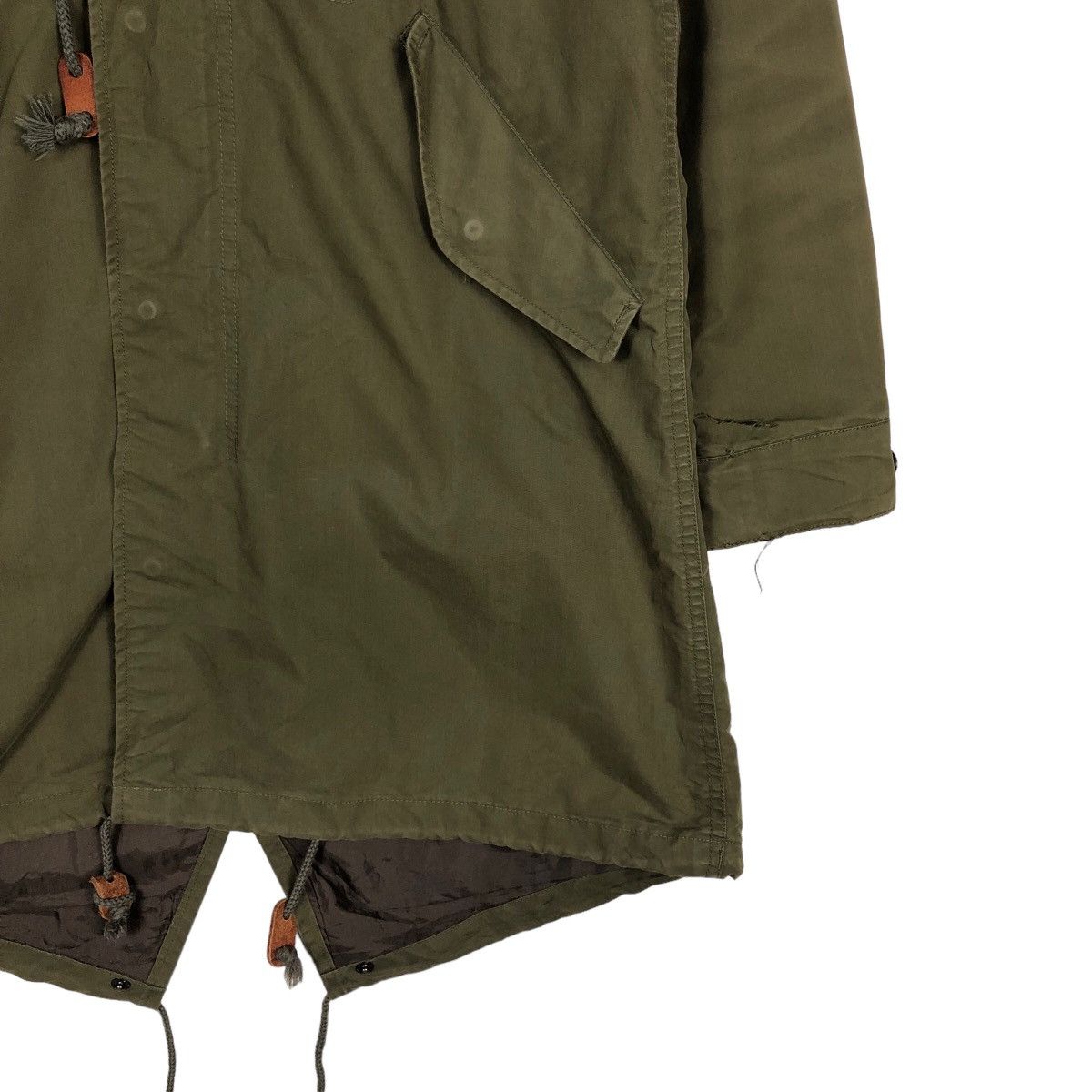 Issey Miyake 🔥Vintage Fish Tail Parka Jacket Ships Japan Military Design Size US S / EU 44-46 / 1 - 5 Thumbnail