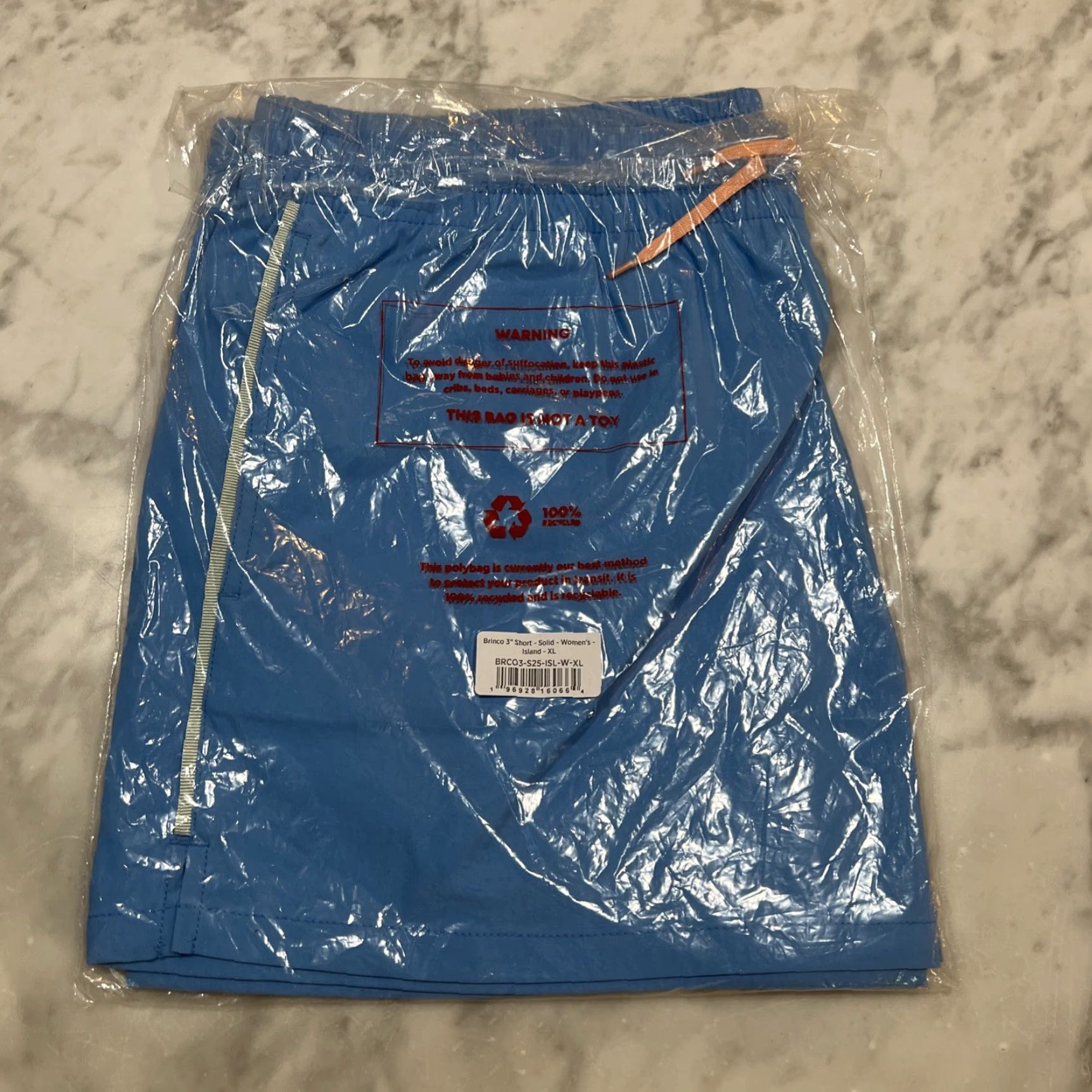 Cotopaxi Cotopaxi Brinco 3” Short Women XLarge Island Blue Outdoor Hiking Pockets NWT Size 40" / US 18 - 6 Thumbnail
