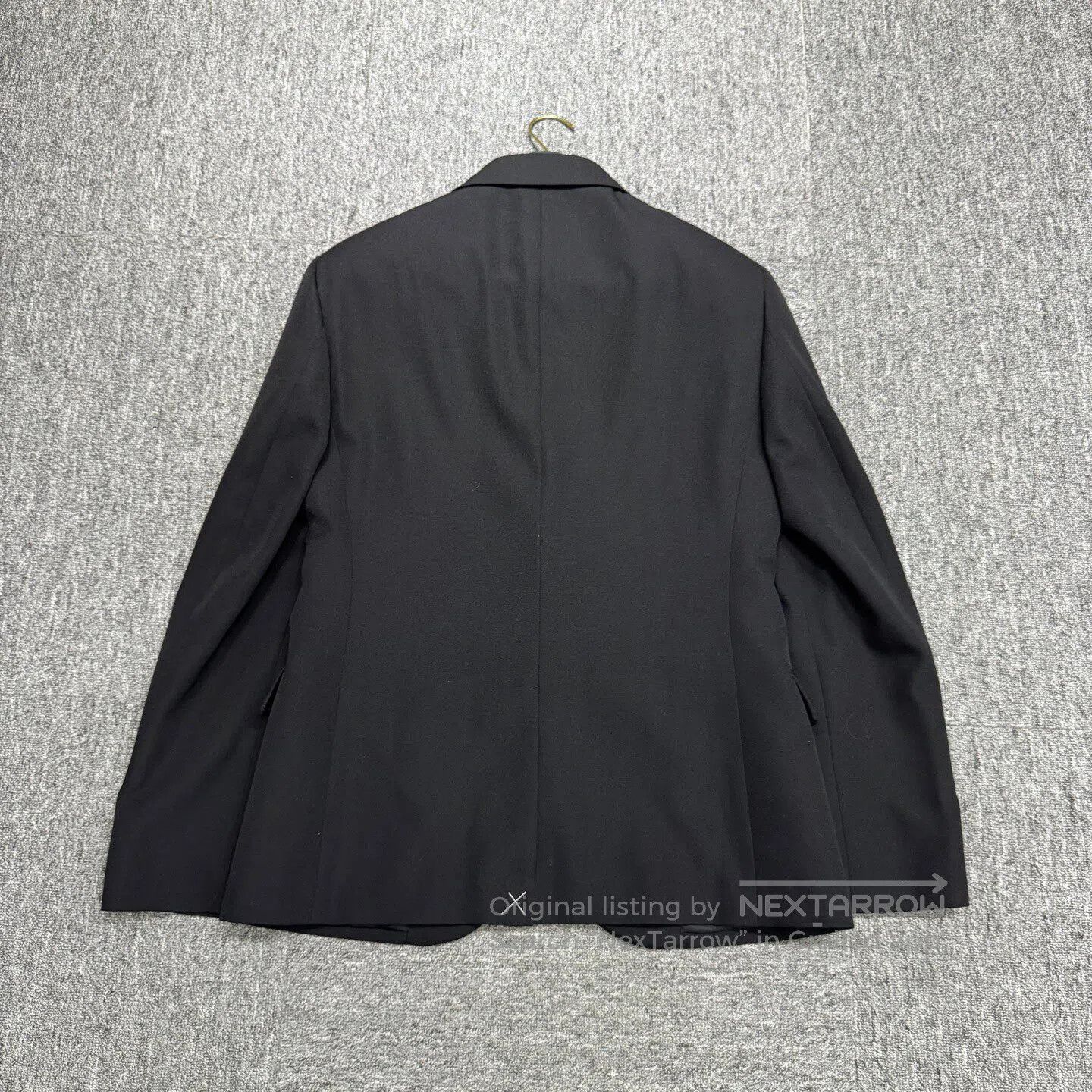 Versace Versace hydraulic drill，Wool fur suit jacket| Size 48R - 2 Thumbnail