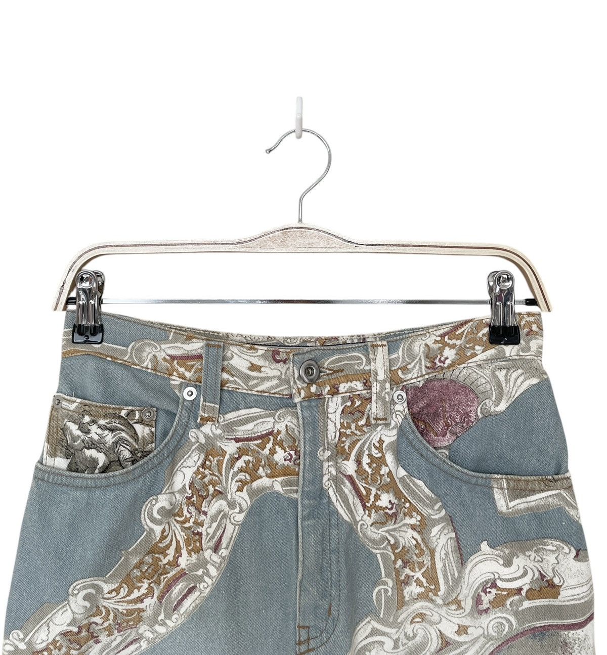 Vintage Vintage Brand Angelo Marani Fullprint Pants 2000s Size US 42 / EU 58 - 5 Thumbnail