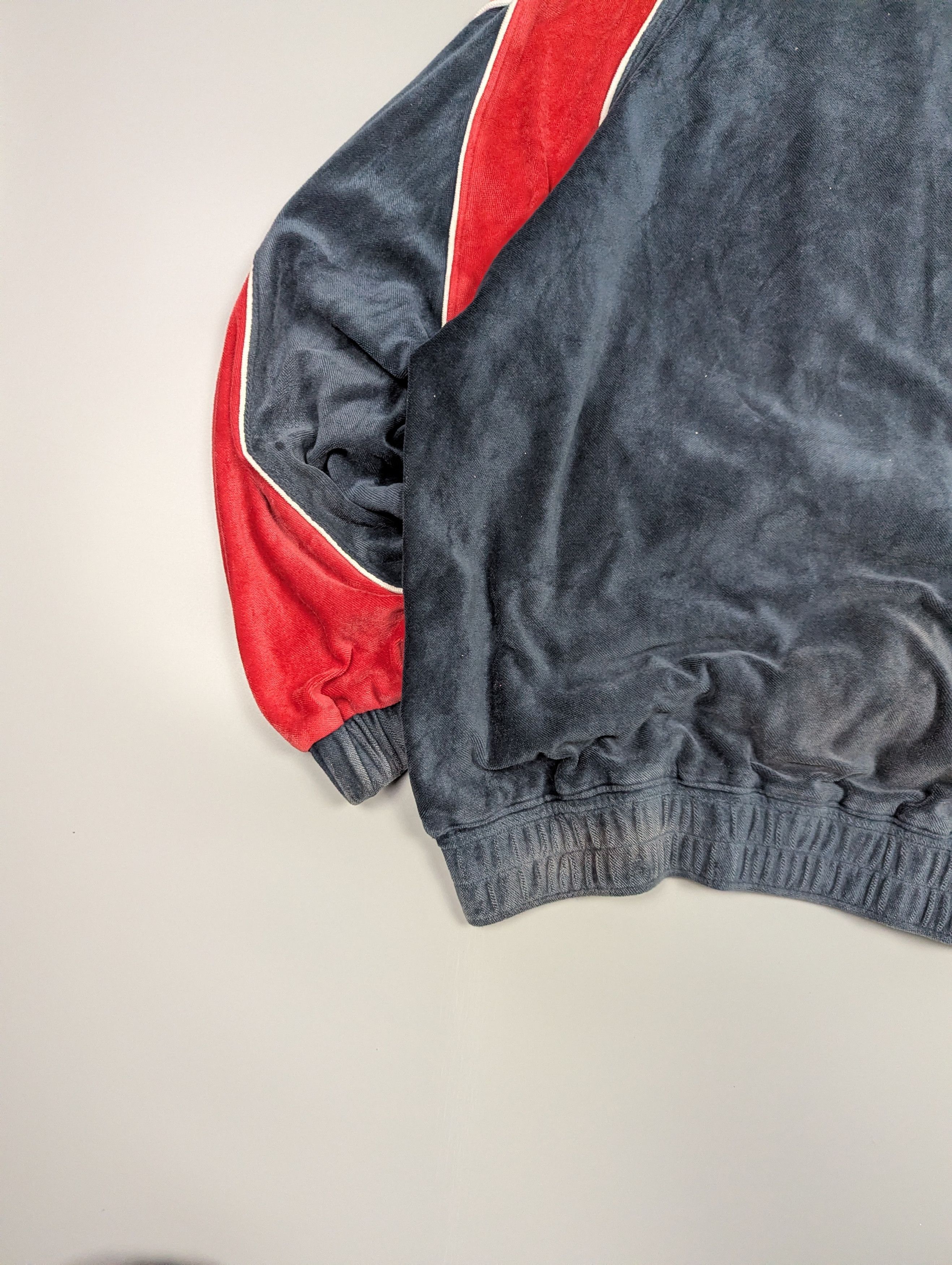 Reebok Vintage Reebok Allen Iverson I3 Velour Track Jacket Size US L / EU 52-54 / 3 - 13 Thumbnail