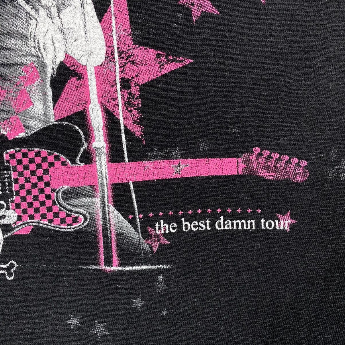 Band Tees × Vintage VINTAGE AVRIL LAVIGNE THE BEST DAMN TOUR 2008 TEE PUNK GIRL Size US S / EU 44-46 / 1 - 5 Thumbnail