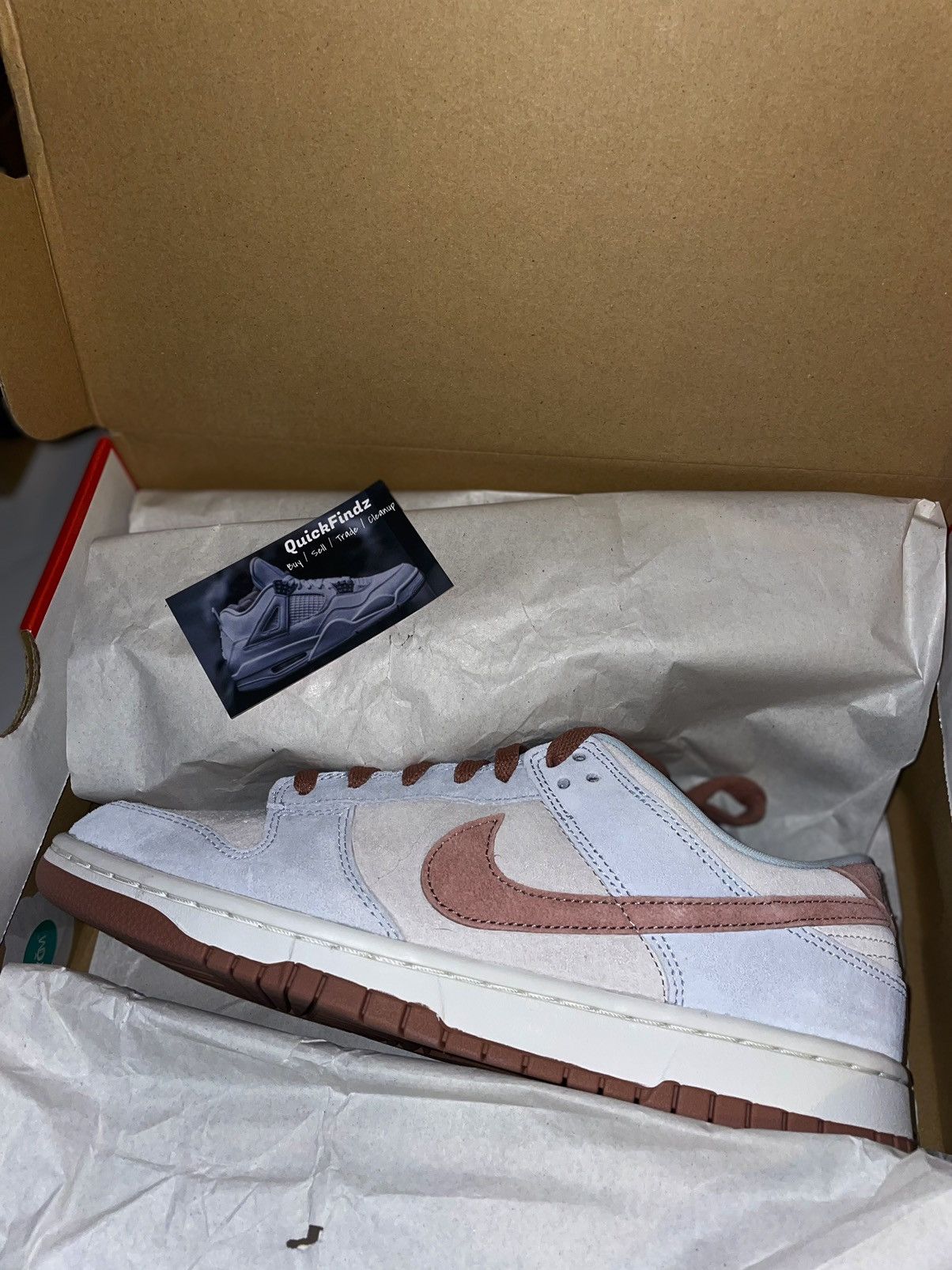 Nike 🏵Dunk Low Premium ‘Fossil Rose’🏵 2022 Size US 10.5 / EU 43-44 - 9 Thumbnail