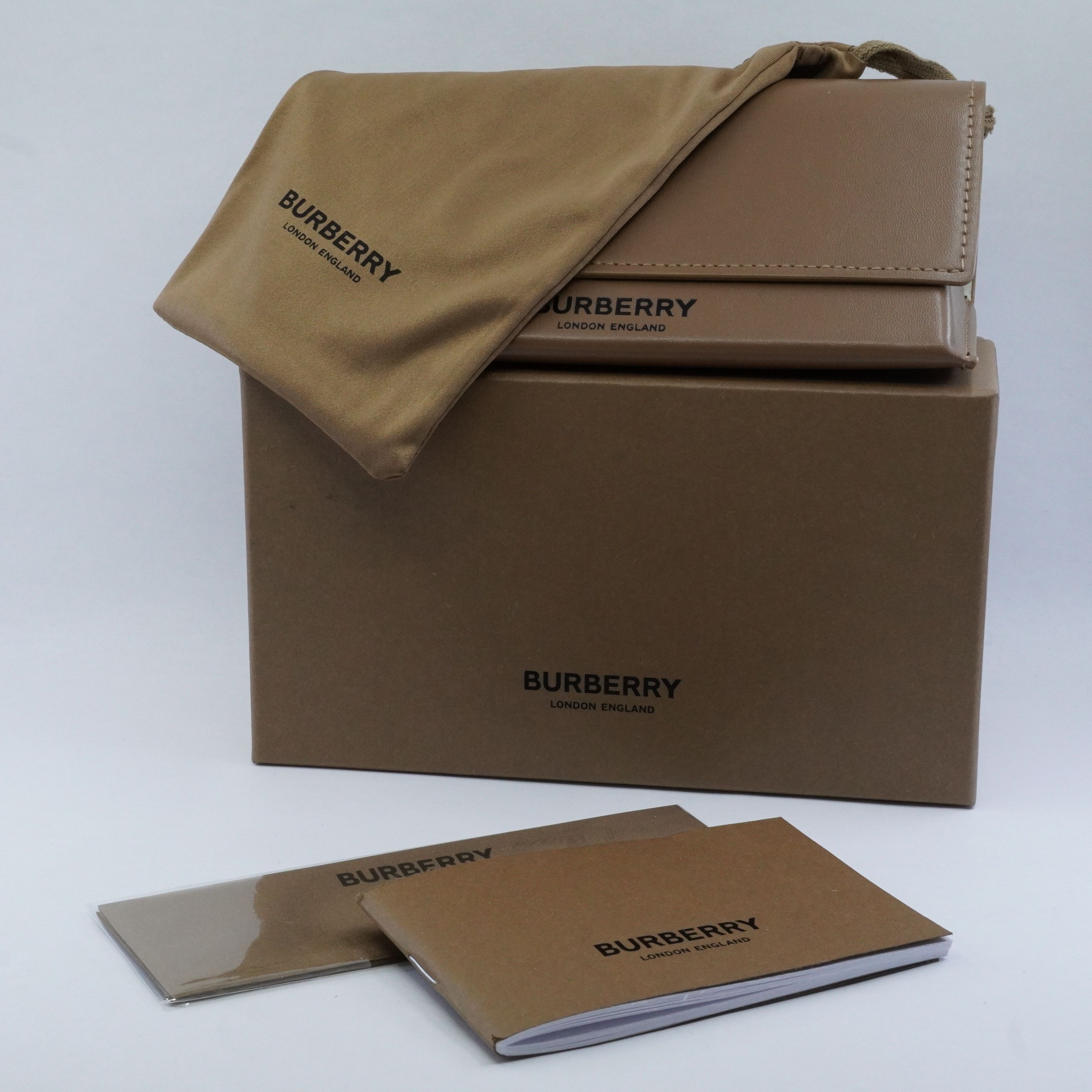 Burberry Burberry BE4392U 405187 Sunglasses Black Square Frame Size ONE SIZE - 11 Thumbnail