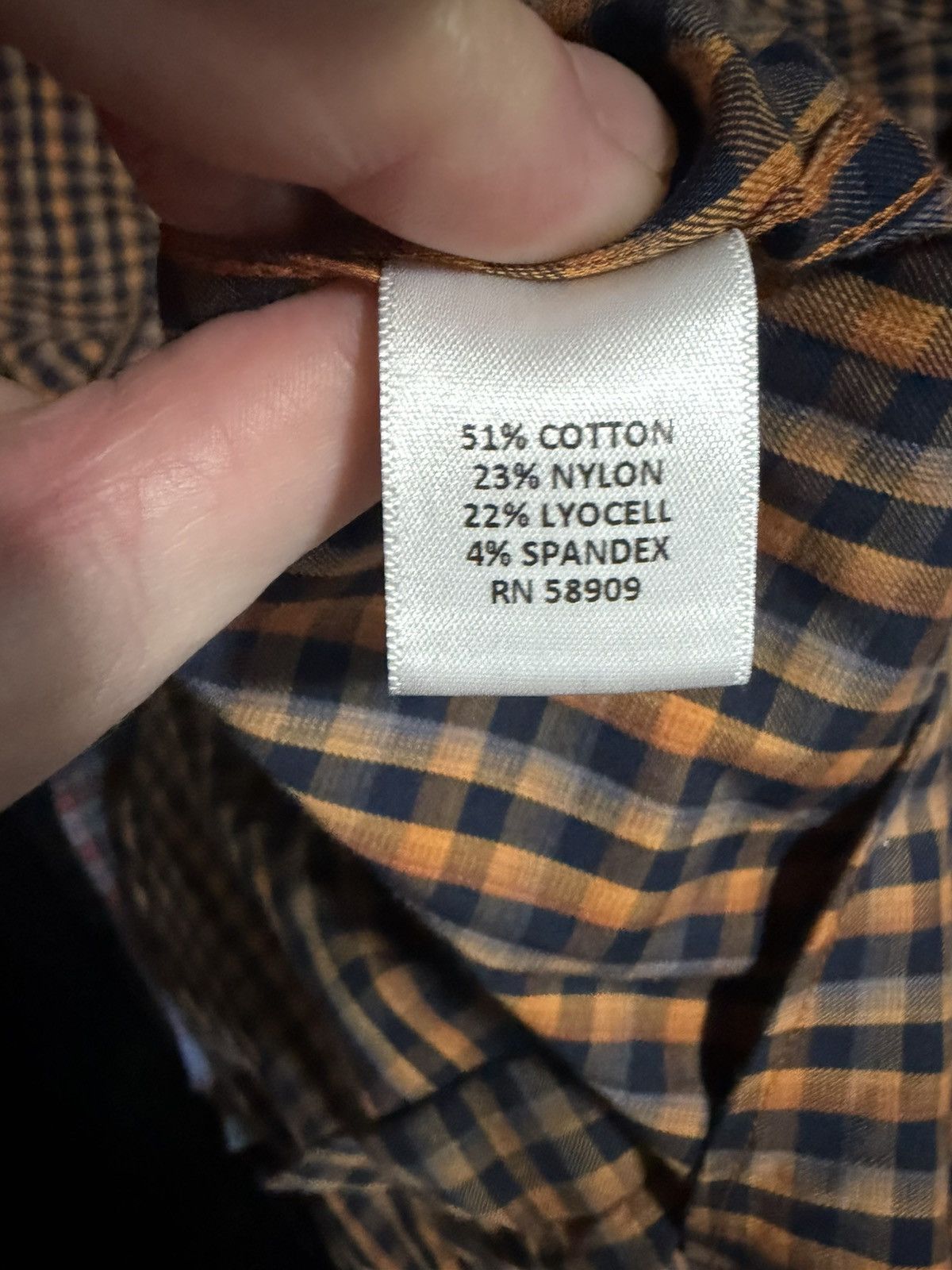 Other Rowm Gingham Plaid Button Down Shirt Size XXL. Size US XXL / EU 58 / 5 - 8 Thumbnail