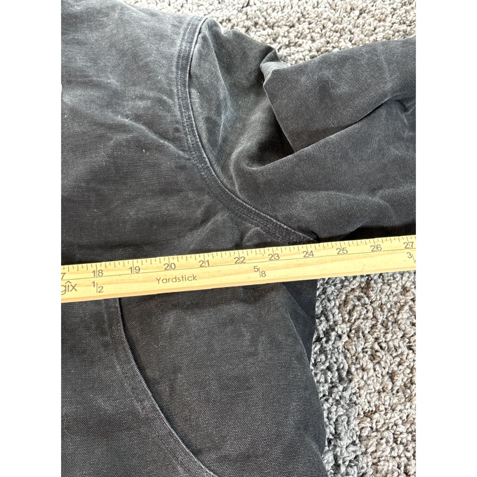 Carhartt VINTAGE Carhartt J02 BLK Artic Quilt Lined Canvas Corduroy Collar Work Jacket L Size US L / EU 52-54 / 3 - 3 Thumbnail