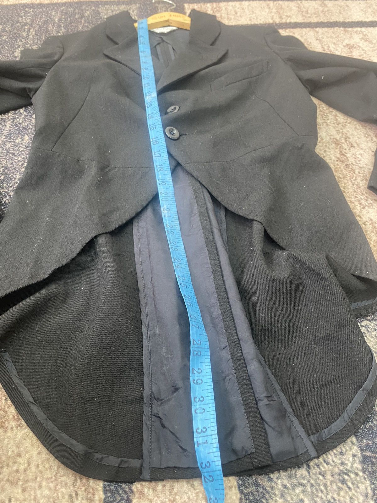 Comme des Garcons AD 2003 COMME DES CARGONS ROBE DE CHAMBRE WOOL JACKET Size US S / EU 44-46 / 1 - 10 Thumbnail