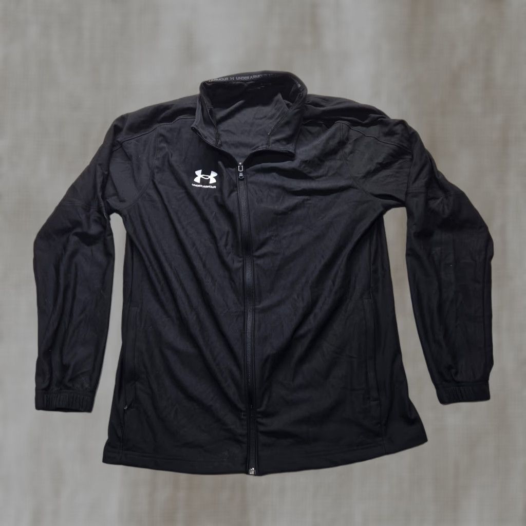 Under Armour Under Armour Sweater Striped Fitted Pullover Lightweight 1/2 Zip Adult Women S Small Gray Size S / US 4 / IT 40 - 1 Thumbnail