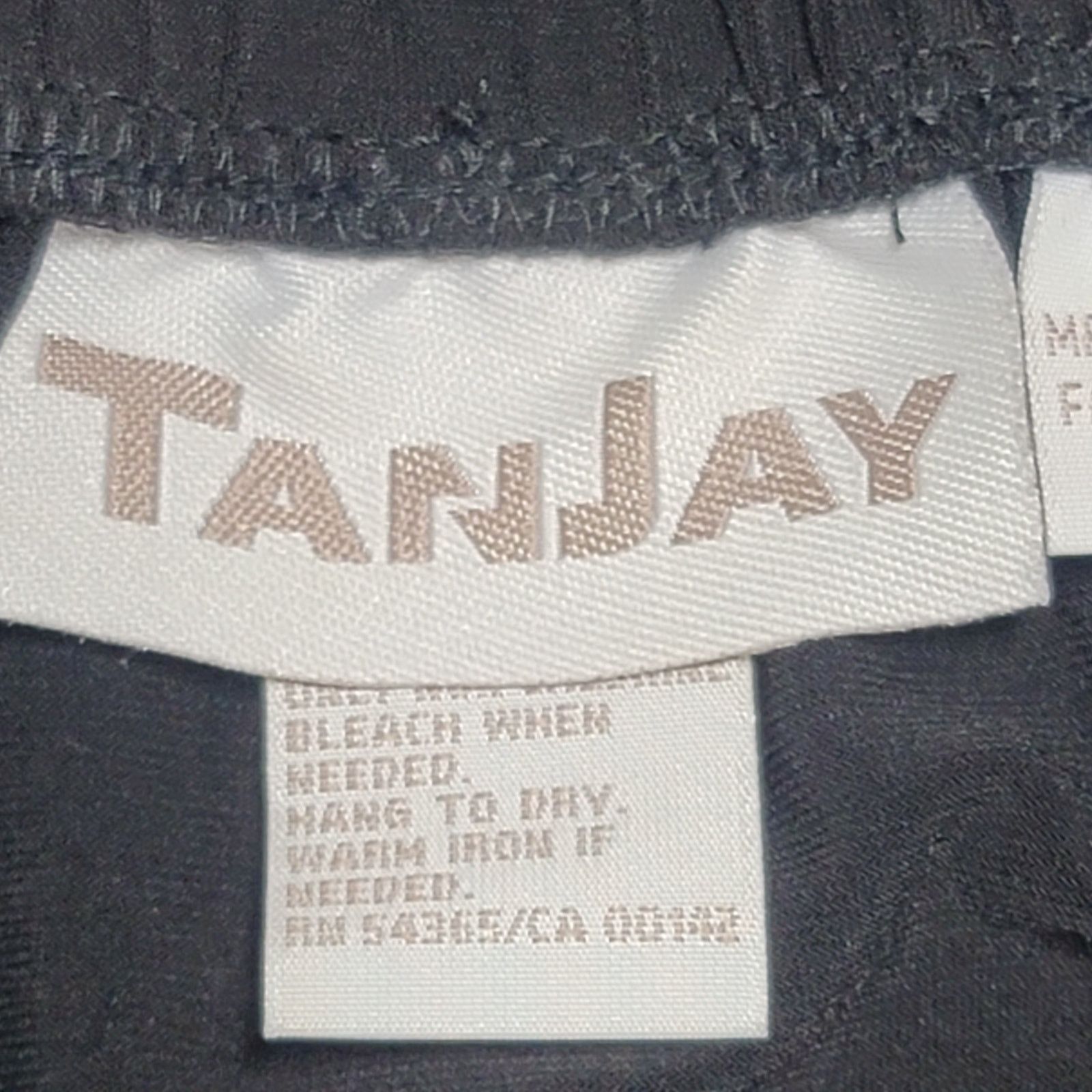 Other TanJay Black A Line Elastic Waist Pleated Maxi Skirt Medium Size 30" / US 8 / IT 44 - 3 Thumbnail