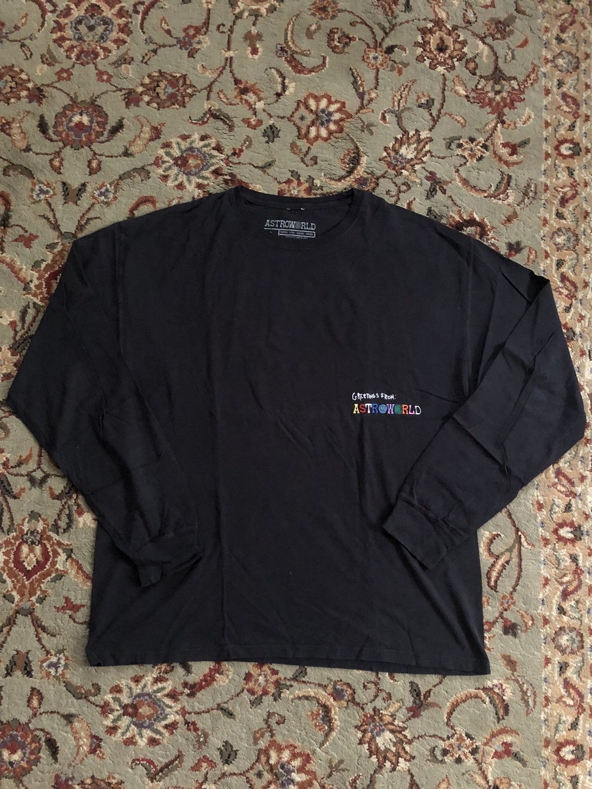 Travis Scott Travis Scott x ASTROWORLD “Wish You Were Here” Long Sleeve Size US L / EU 52-54 / 3 - 1 Thumbnail