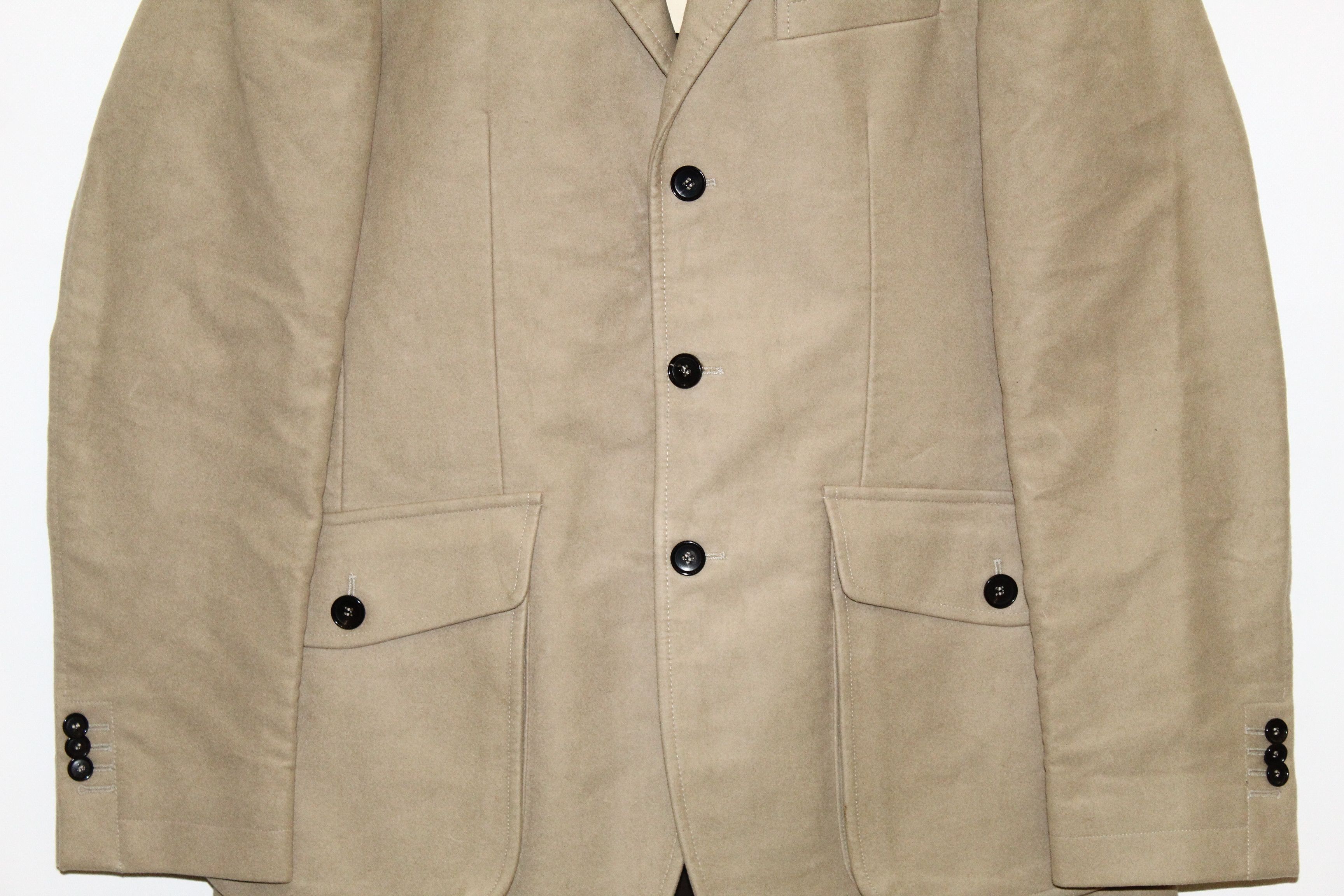 Moleskine Manufactum x Kastell mod.-Heribert Moleskine Camel Jacket Size US M / EU 48-50 / 2 - 2 Thumbnail