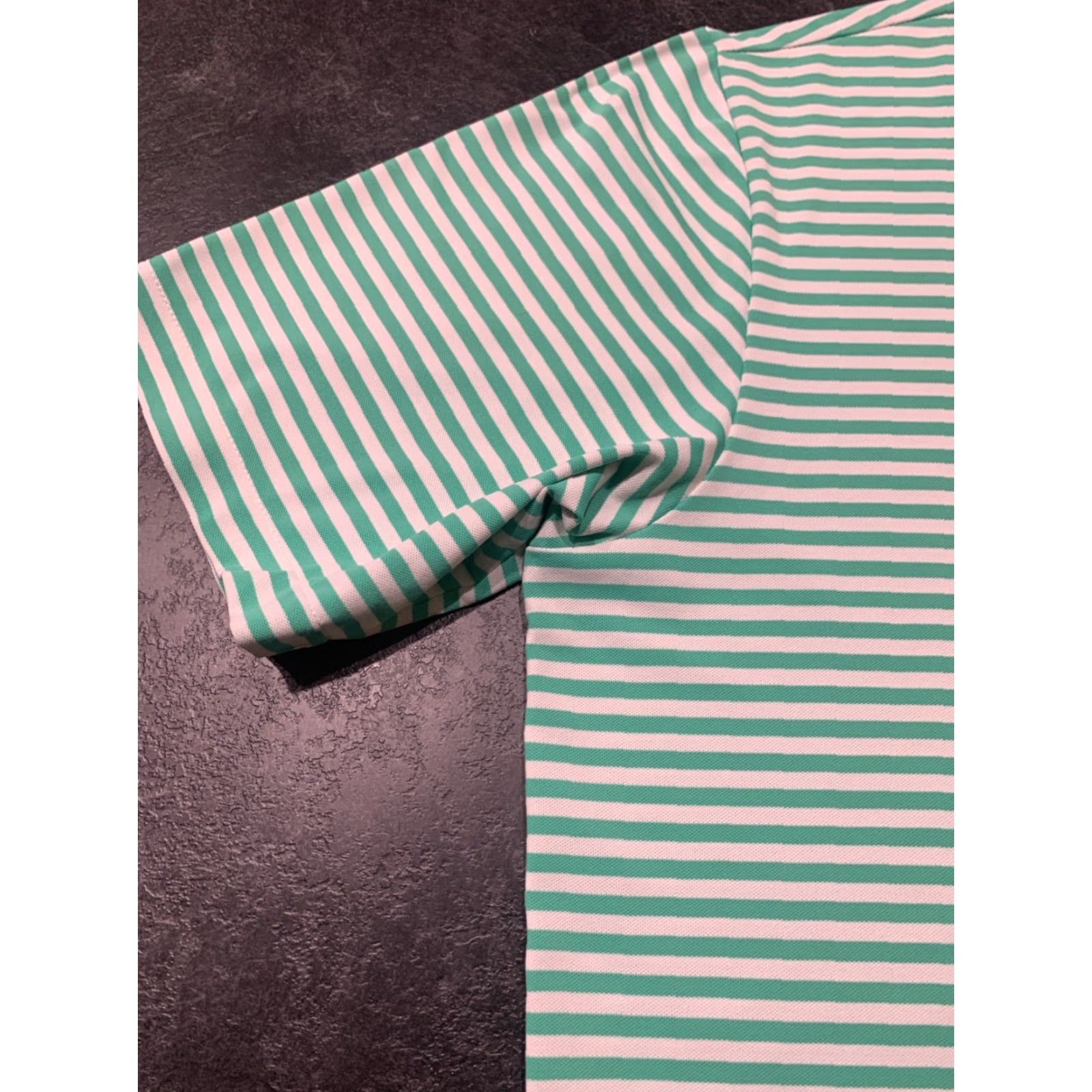 Peter Millar VINTAGE Peter Millar Summer Comfort Polo Shirt Men 2XL Golf Green White Multi Summer Size US XXL / EU 58 / 5 - 5 Thumbnail