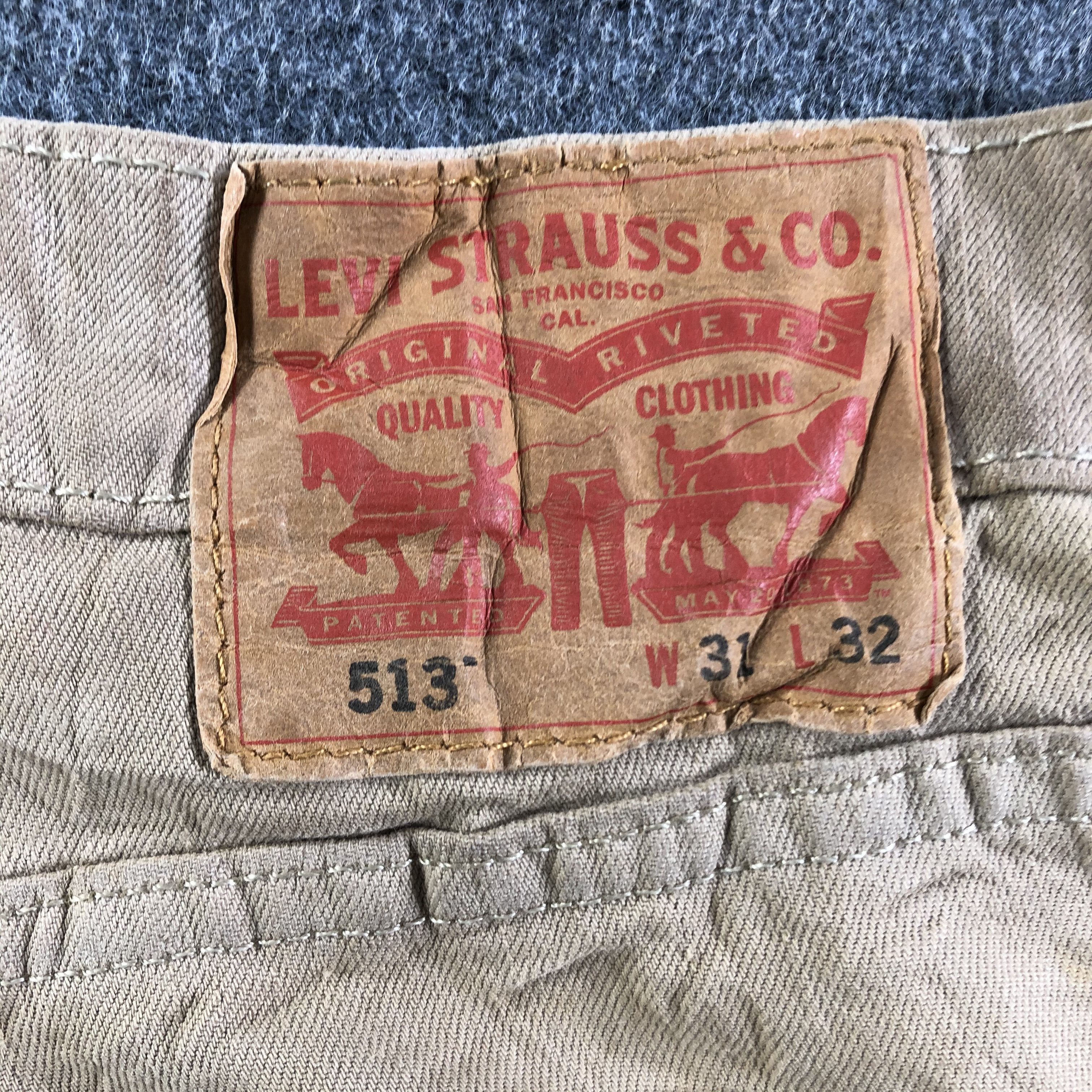 Levi's Vintage Levis 513 Jeans-J3377 Size US 32 / EU 48 - 5 Thumbnail