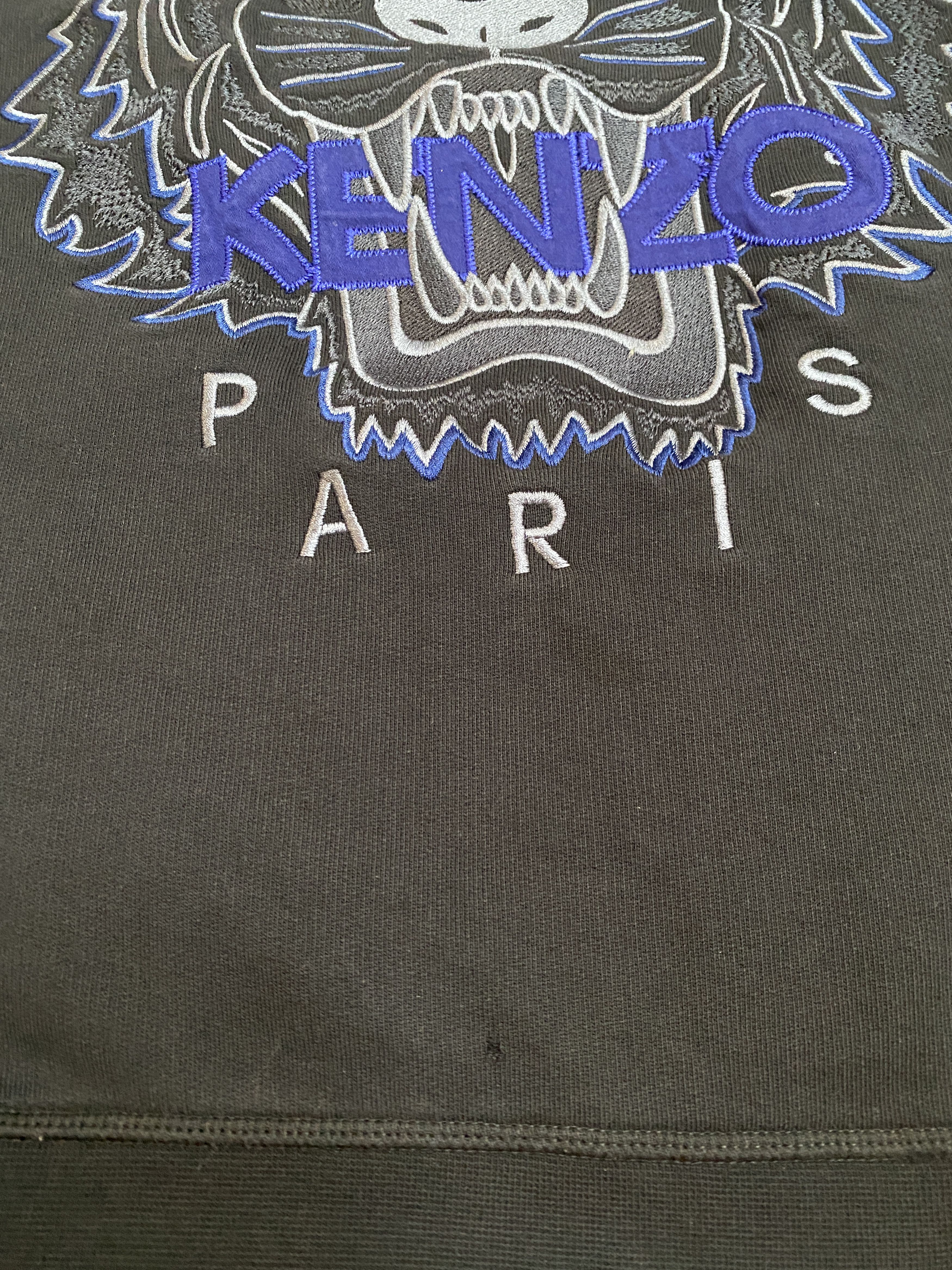 Kenzo Kenzo big logo embroidered sweatshirt crewneck Size S / US 4 / IT 40 - 6 Thumbnail