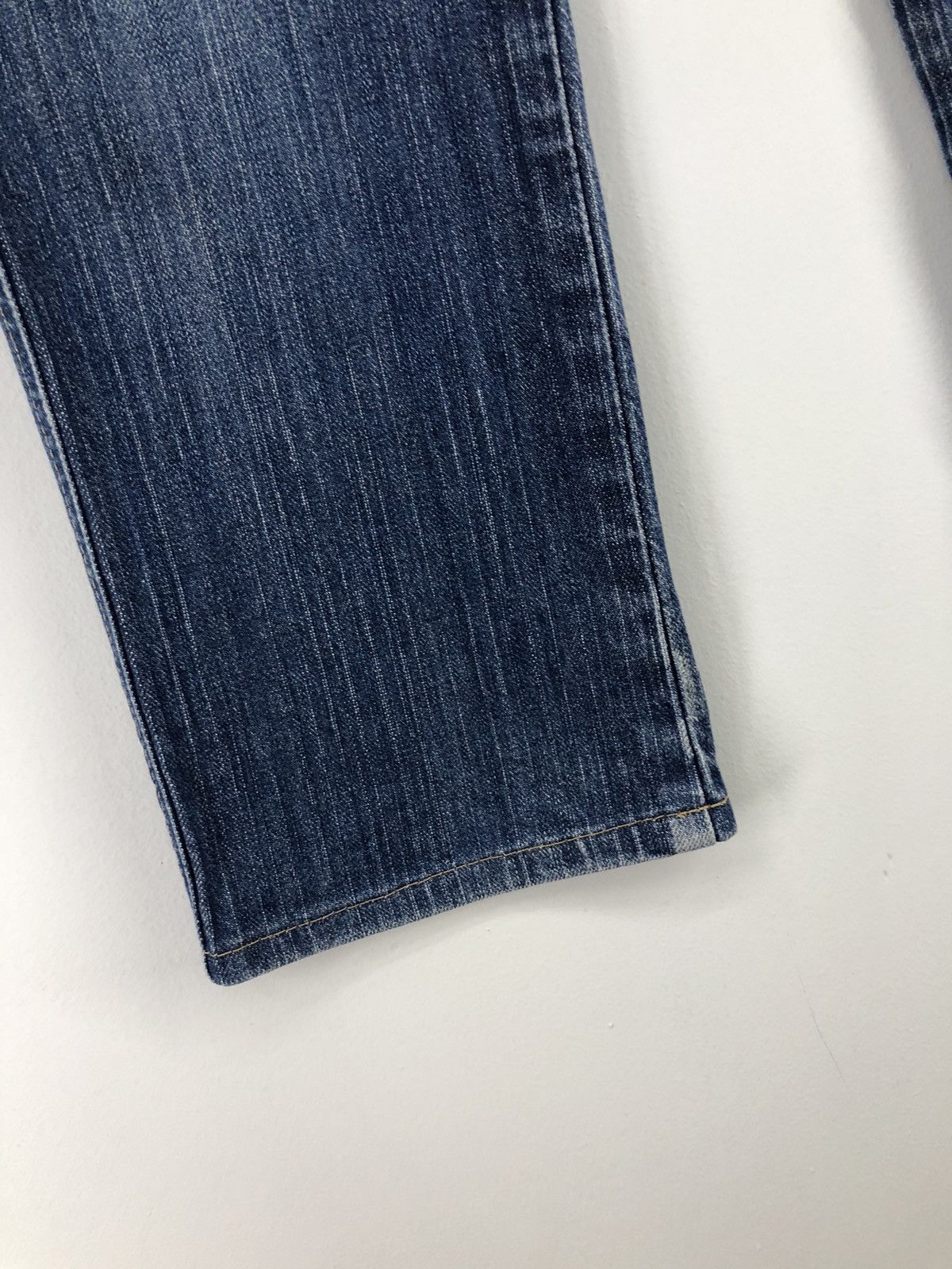 Edwin × Vintage Vintage Edwin Distressed Faded Blue Jeans Size US 28 / EU 44 - 12 Thumbnail