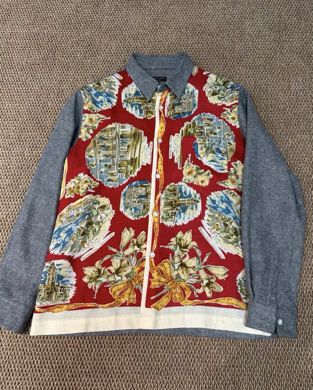Comme des Garcons Homme Plus Comme des Garçons Homme Plus 99AW Hermès Wool Shirt K23 Size US M / EU 48-50 / 2 - 1 Thumbnail