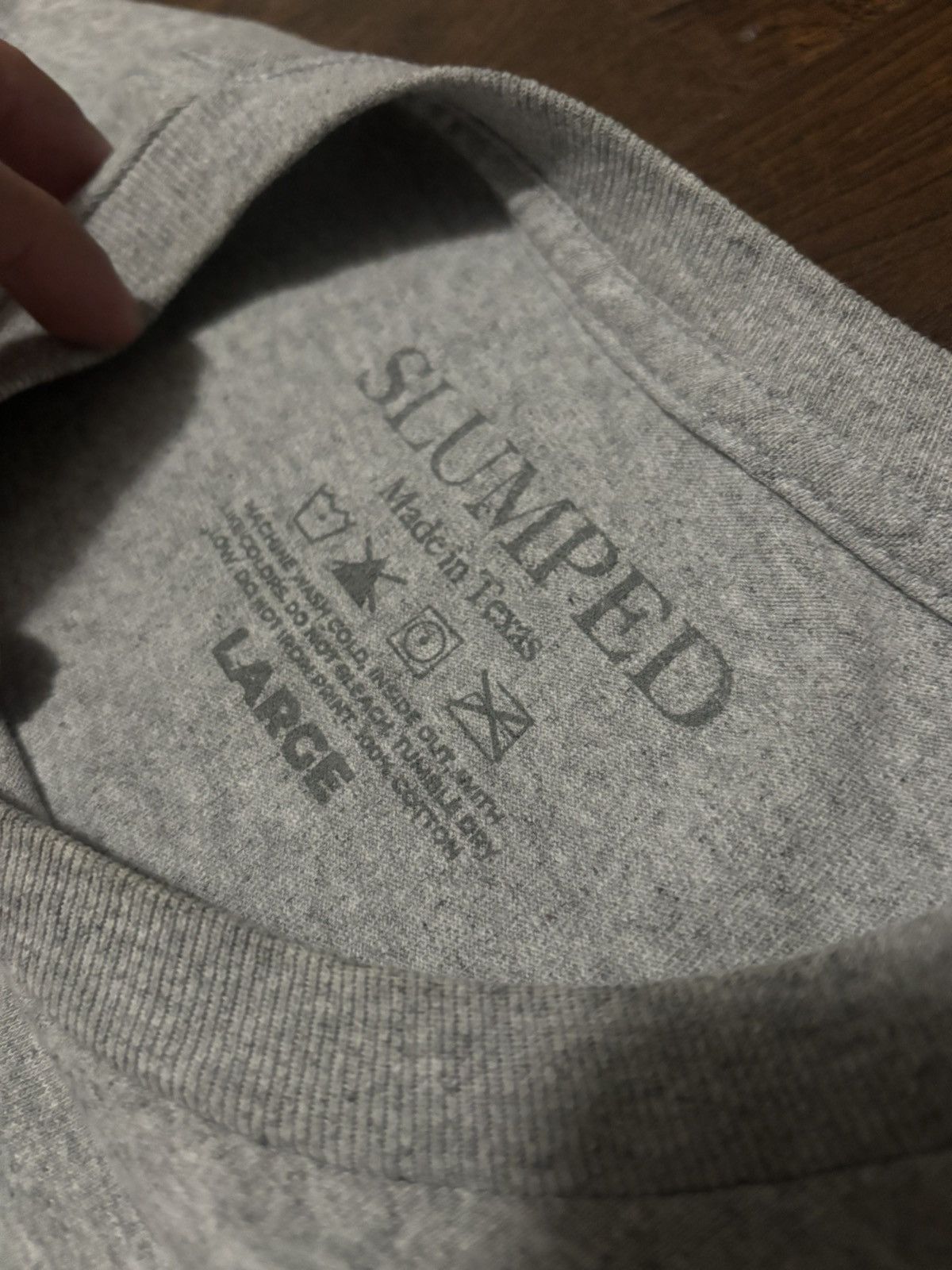 Vintage Slumped Tee Size US L / EU 52-54 / 3 - 3 Thumbnail