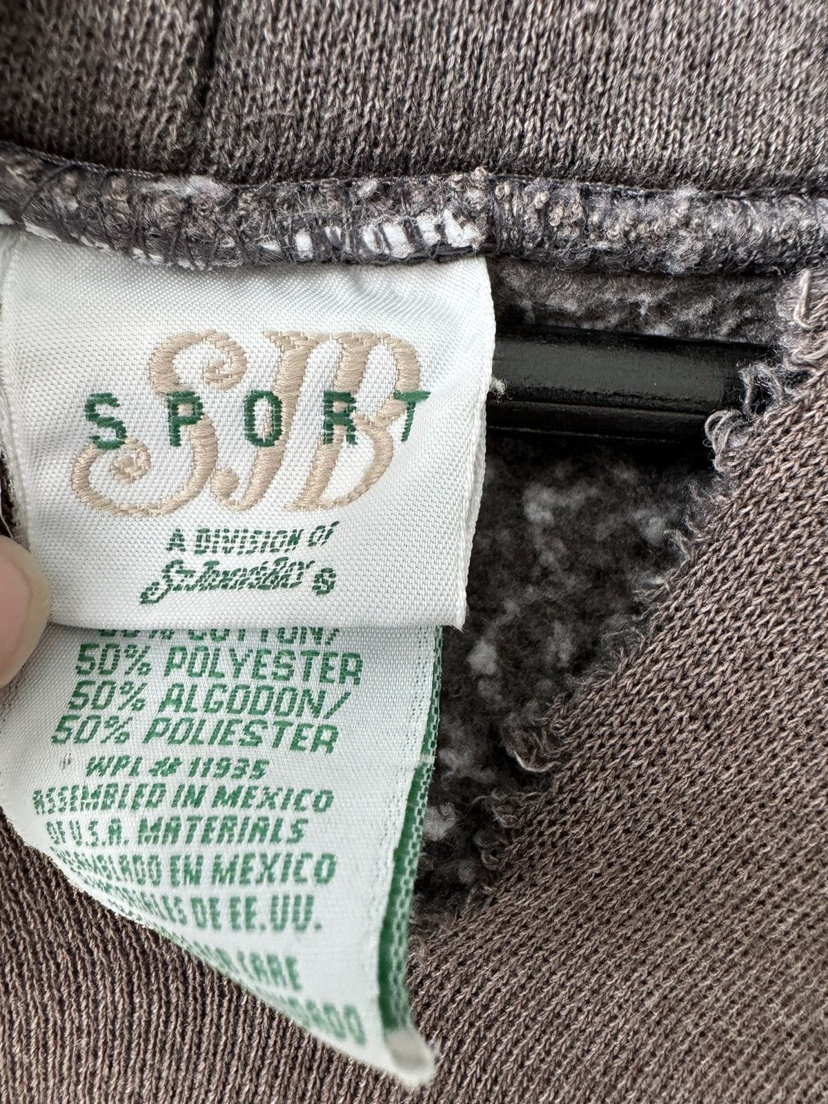 Vintage VINTAGE 90s FADED BROWN HOODIE THRASHED OVERSIZED BOXY Size US XL / EU 56 / 4 - 4 Thumbnail