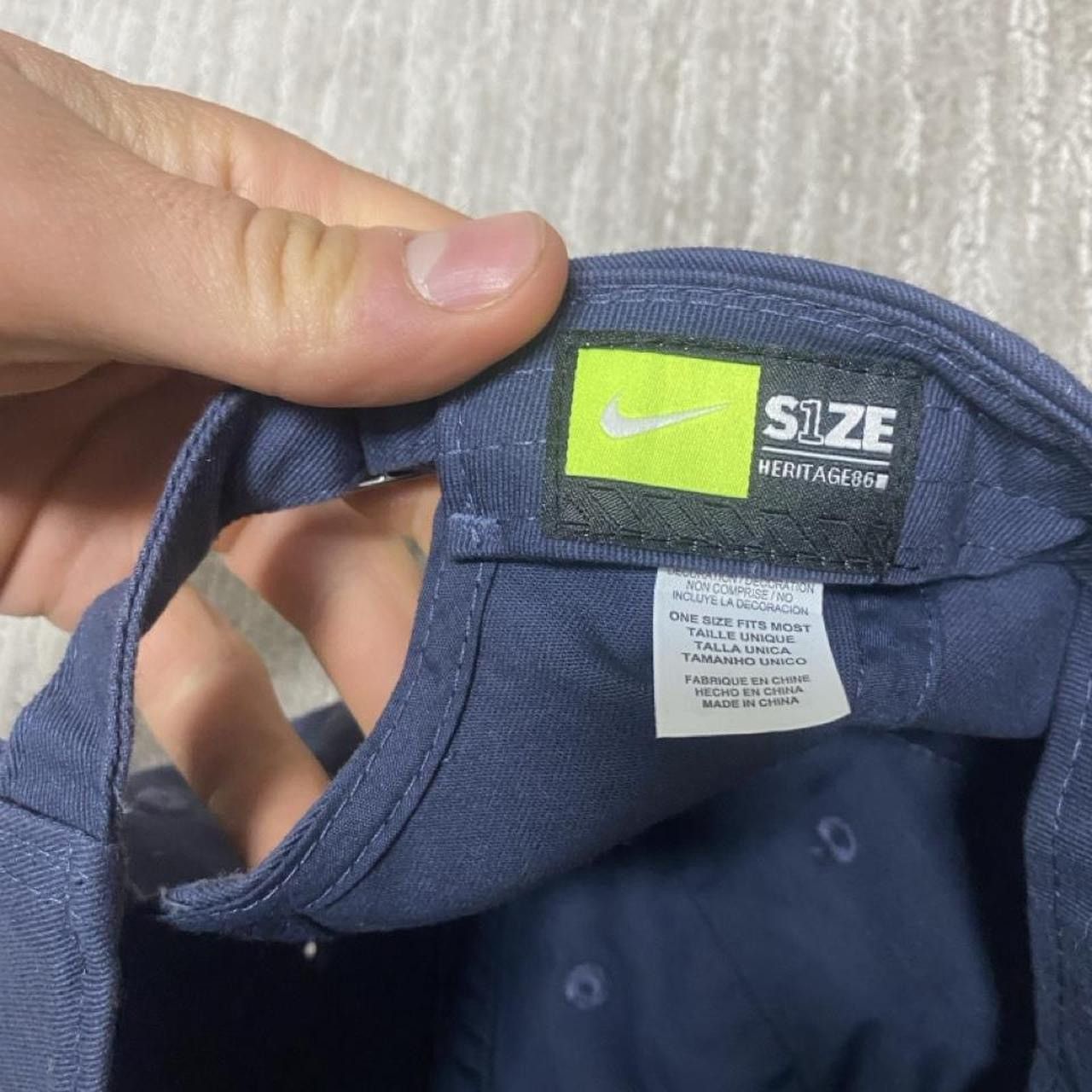 Other Y2K Nike swoosh blue dad hat Size ONE SIZE - 6 Thumbnail