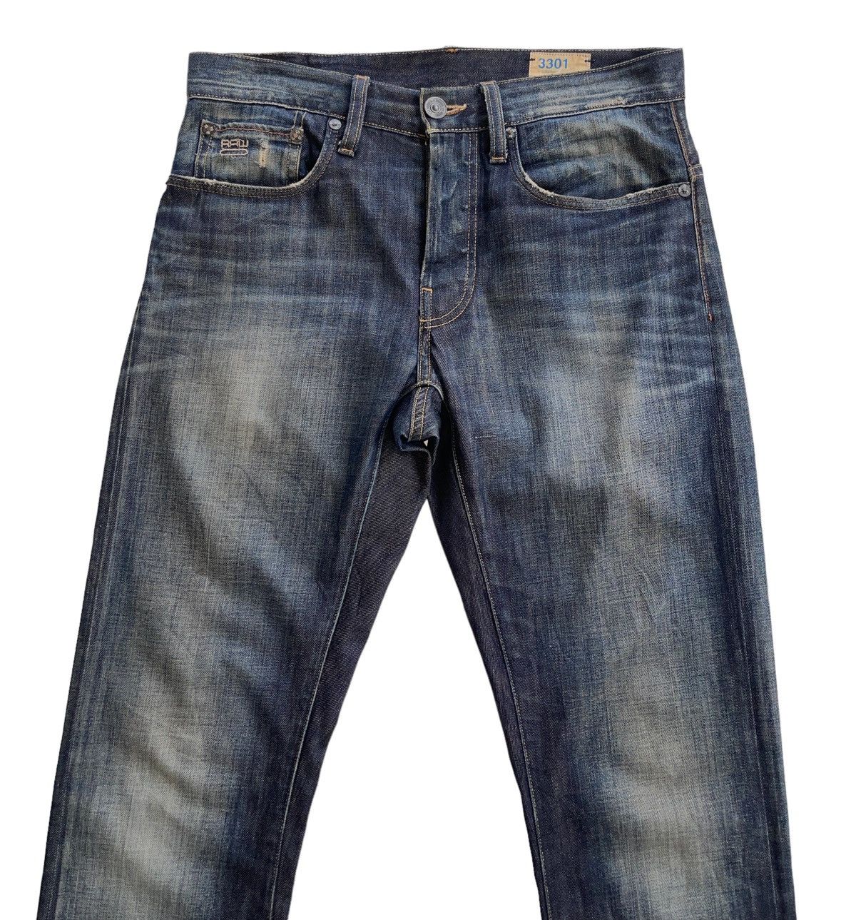G-Star G-Star Straight Leg Denim Size US 31 - 3 Thumbnail