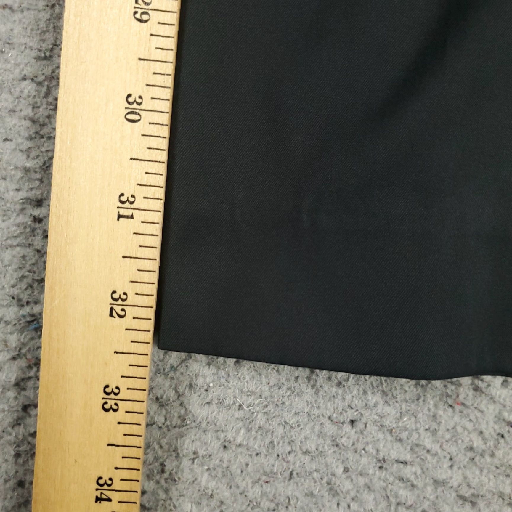 Nike Nike Pants Mens 34x32 Black Chino Flat Front Dri Fit Polyester Blend Regular Straight Logo Pockets Vintage No Size US 34 / EU 50 - 5 Thumbnail
