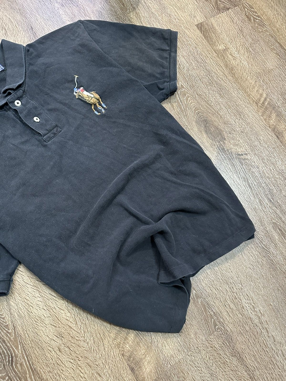 Polo Ralph Lauren Vintage Polo Ralph Lauren T-Shirt Number 4 Big Logo Size US XL / EU 56 / 4 - 2 Thumbnail
