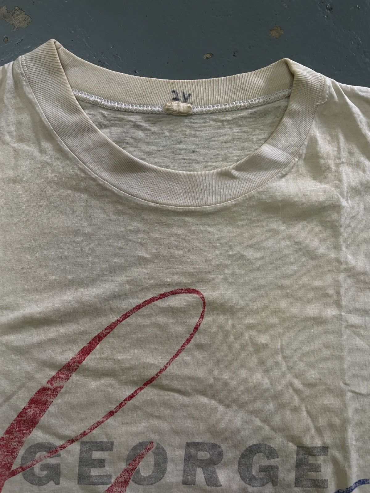 Band Tees × Vintage Vintage 90s George Harrison with Eric Clapton Band Tees Size US M / EU 48-50 / 2 - 3 Thumbnail