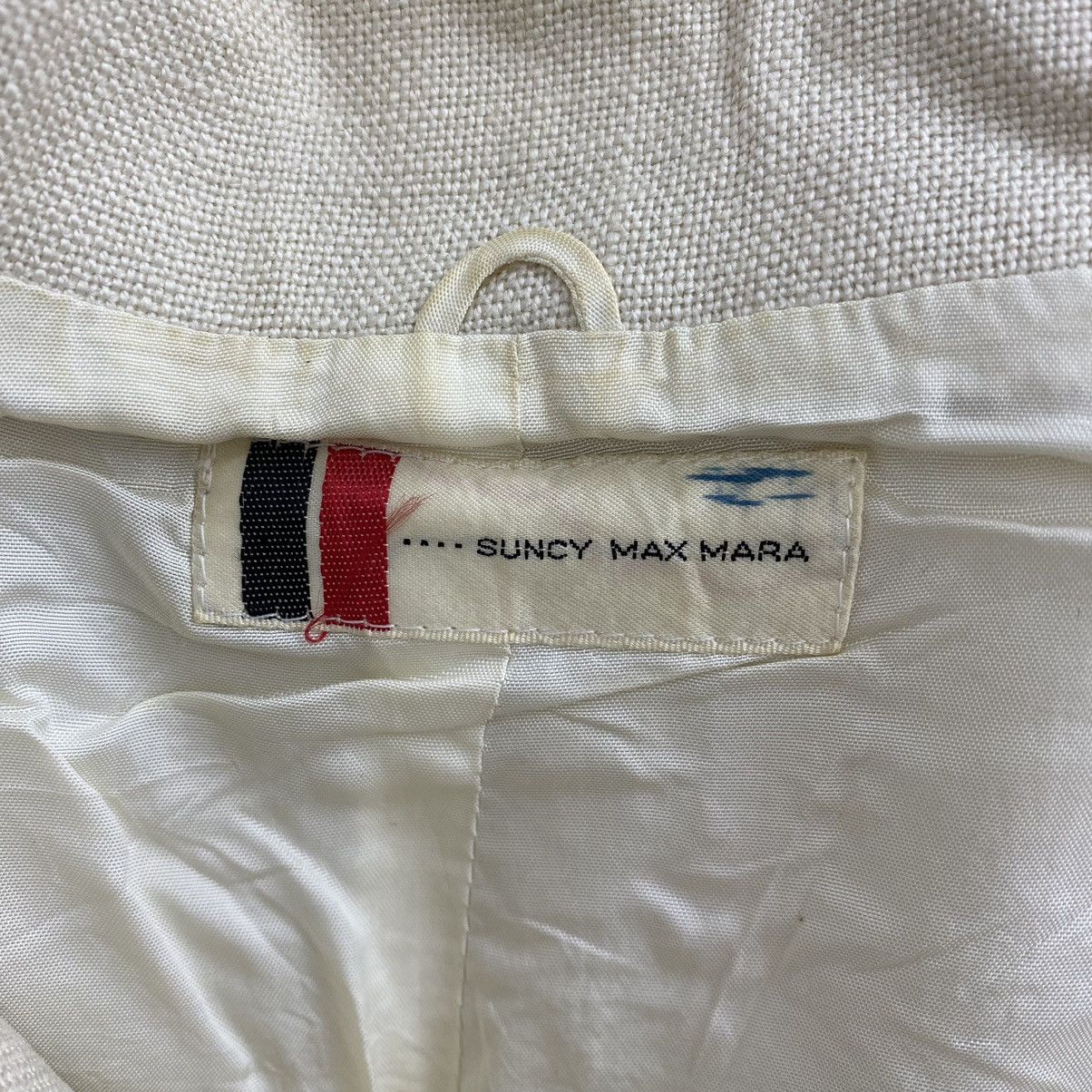 Max Mara × Vintage Vintage SUNCY MAX MARA Italy Designer Short Sleeve Formal Size XS / US 0-2 / IT 36-38 - 4 Thumbnail