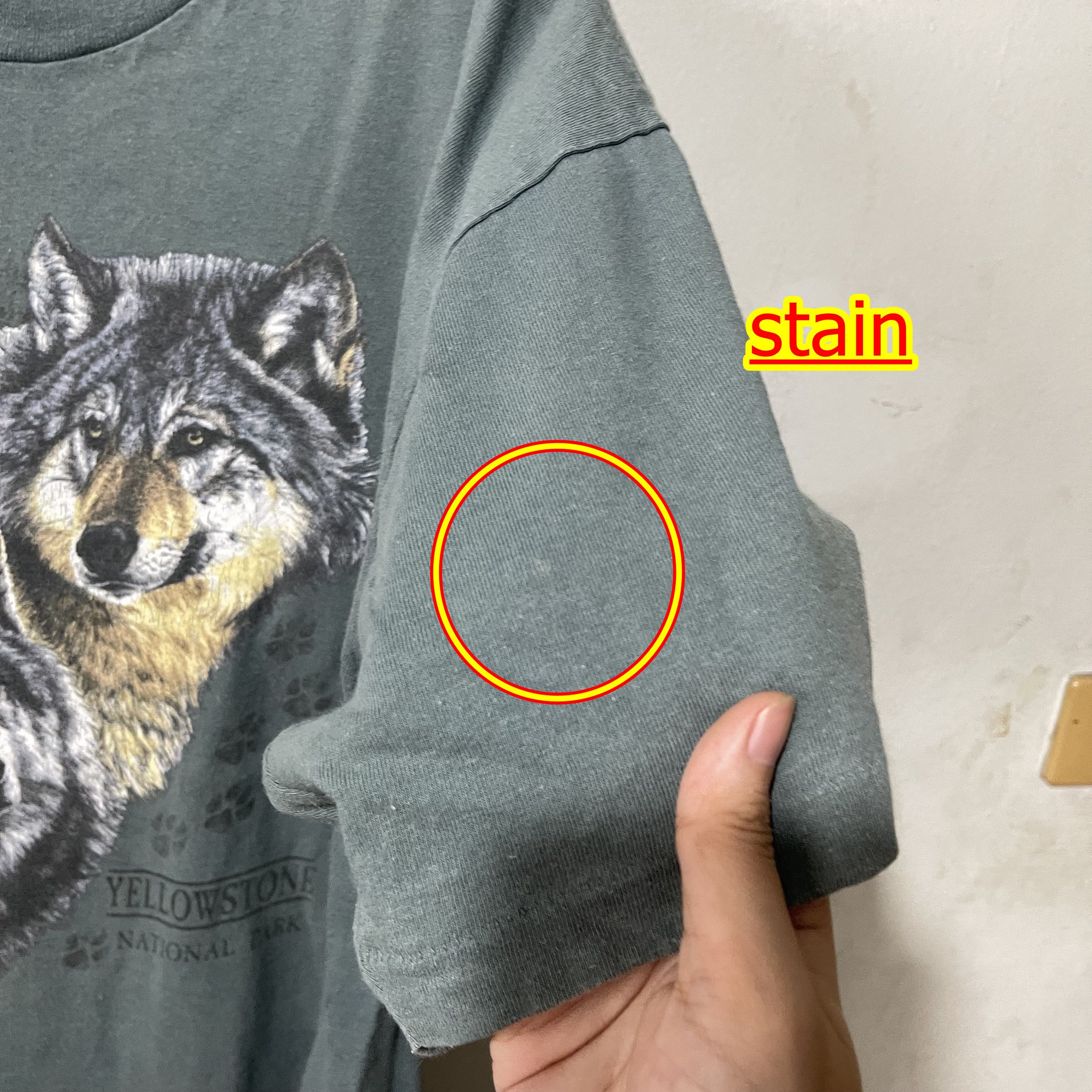 Vintage Vintage 90s Yellowstone Shirt Size US XL / EU 56 / 4 - 7 Thumbnail