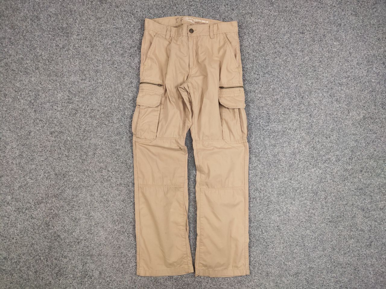 Japanese Brand Vintage Japan Style Mens Casual Wear Cargo Zip Pants Y2K Size US 32 / EU 48 - 9 Thumbnail