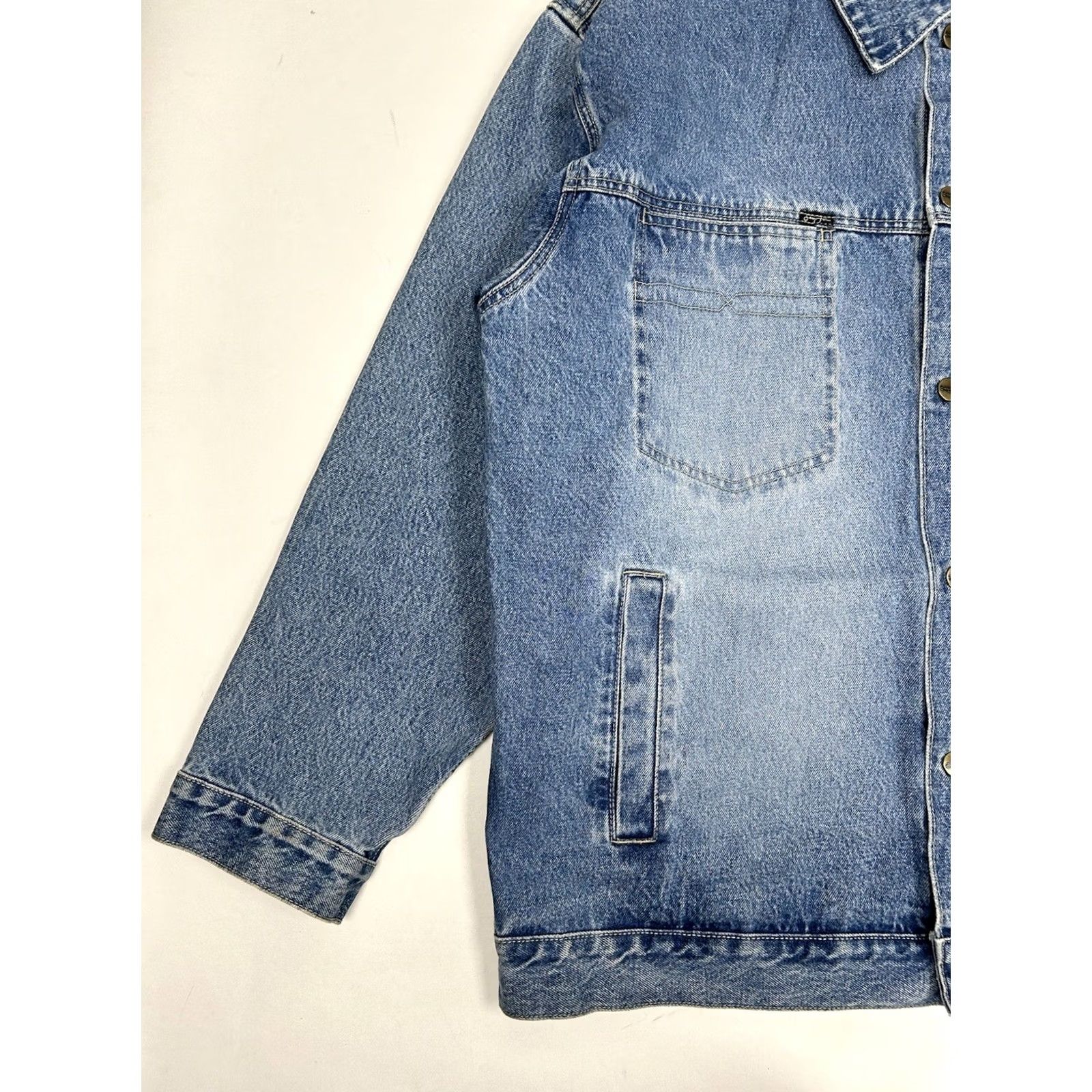 Sean John VINTAGE Sean John Denim Jacket 2XL/XXL Men's Y2K Rap Hip Hop Classic Blue Size US XXL / EU 58 / 5 - 4 Thumbnail