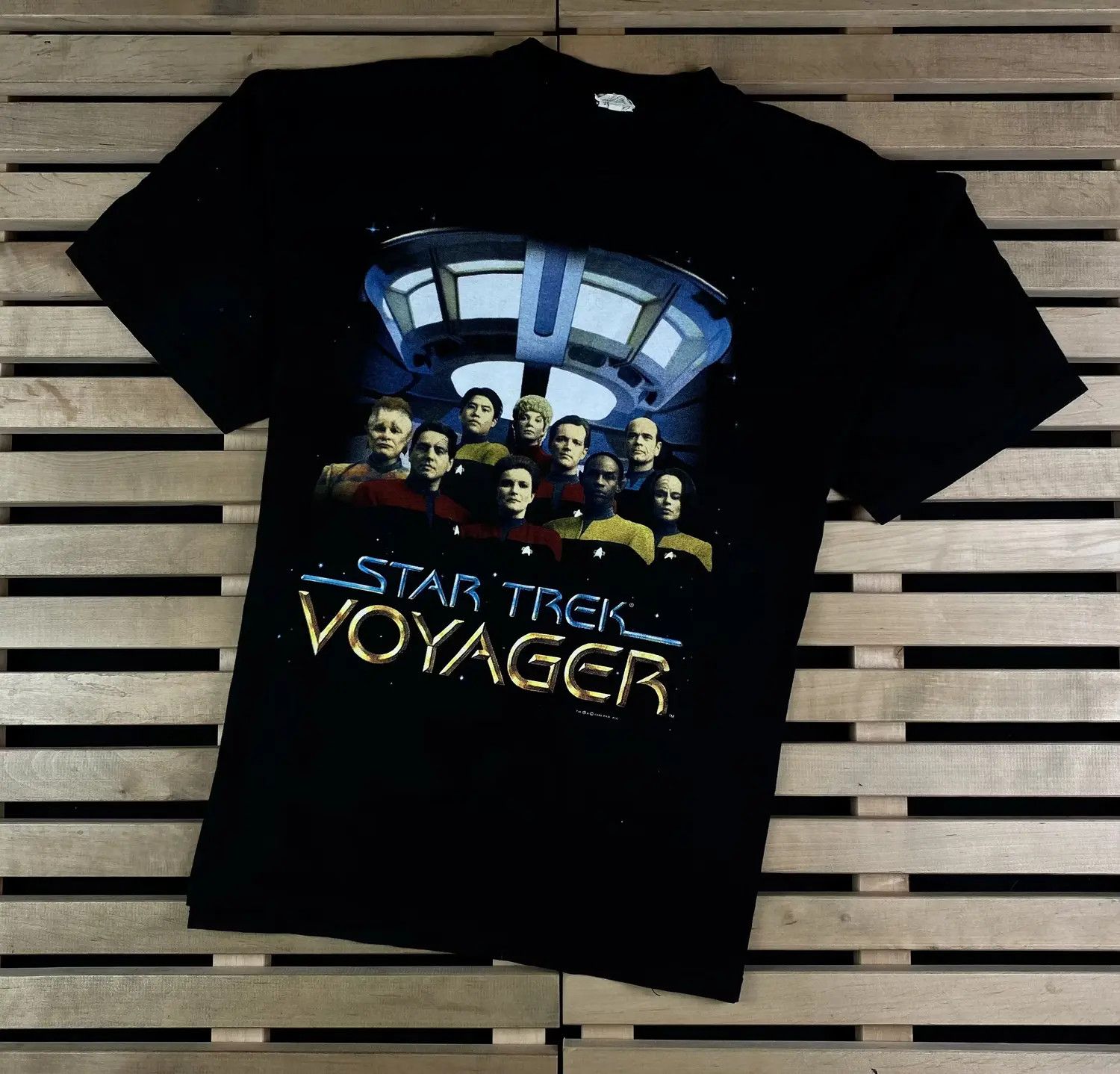 Band Tees Mens Star Trek 1995 Vintage T-Shirt Size L Size US L / EU 52-54 / 3 - 1 Thumbnail