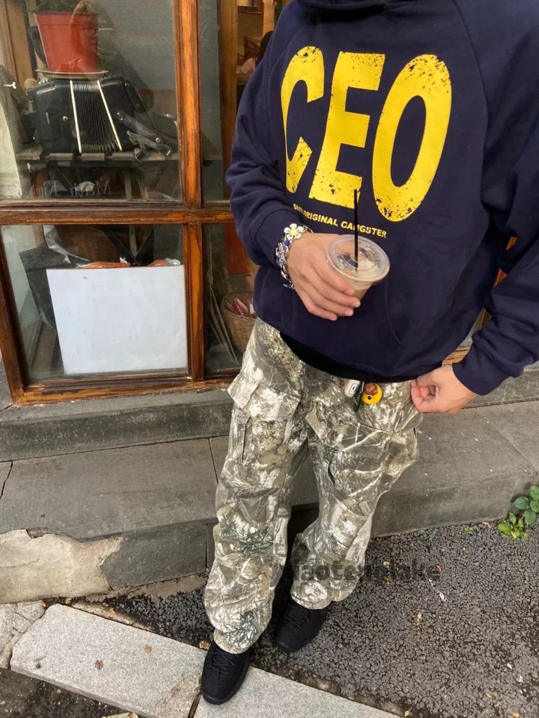 Designer × Japanese Brand × Vintage Utility military loose baggy skate hiphop cargo pants Size US 38 / EU 54 - 1 Thumbnail