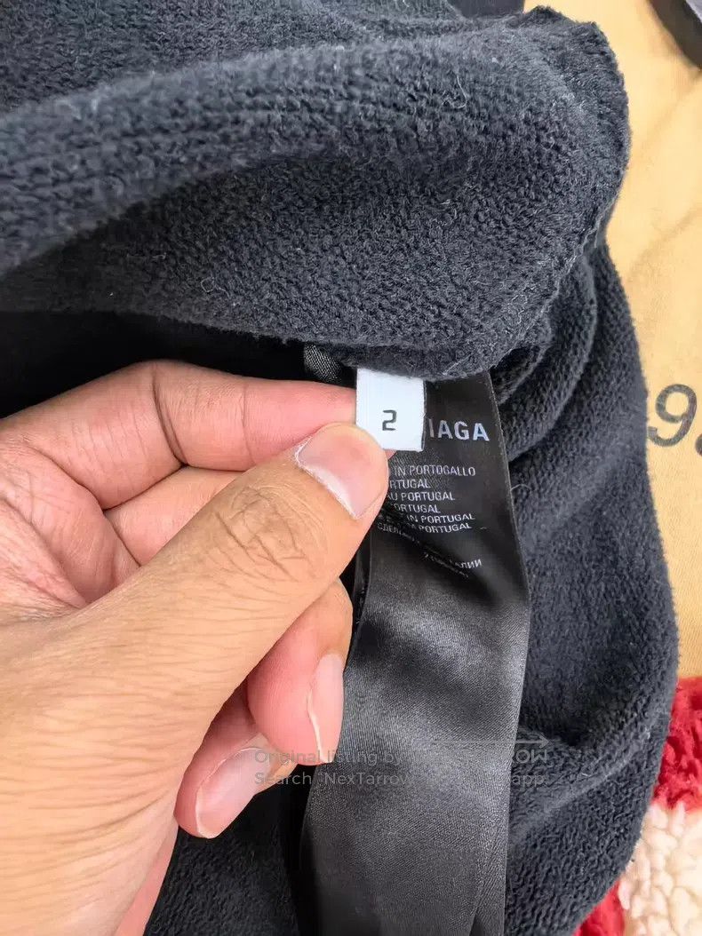 Balenciaga Balenciaga Rock band flame sweater black Size US M / EU 48-50 / 2 - 5 Thumbnail