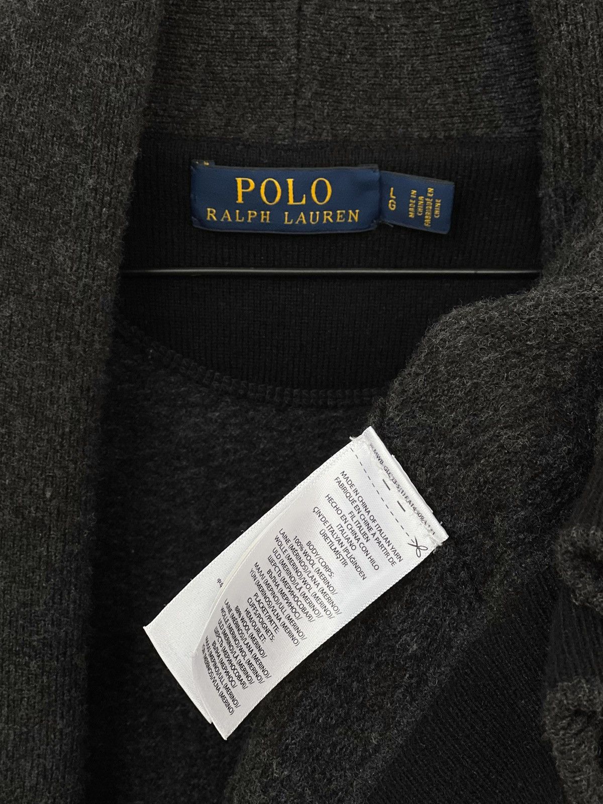 Polo Ralph Lauren Polo Ralph Lauren Cardigan Sweater Wool Size US L / EU 52-54 / 3 - 4 Thumbnail