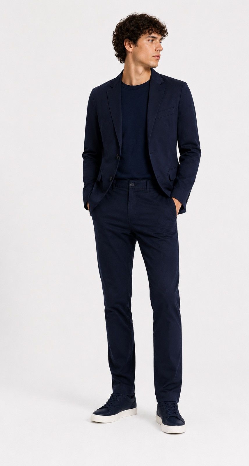 Moschino Moschino Luxury Suit Blazer & Pants Size 54 Size 44R - 1 Thumbnail