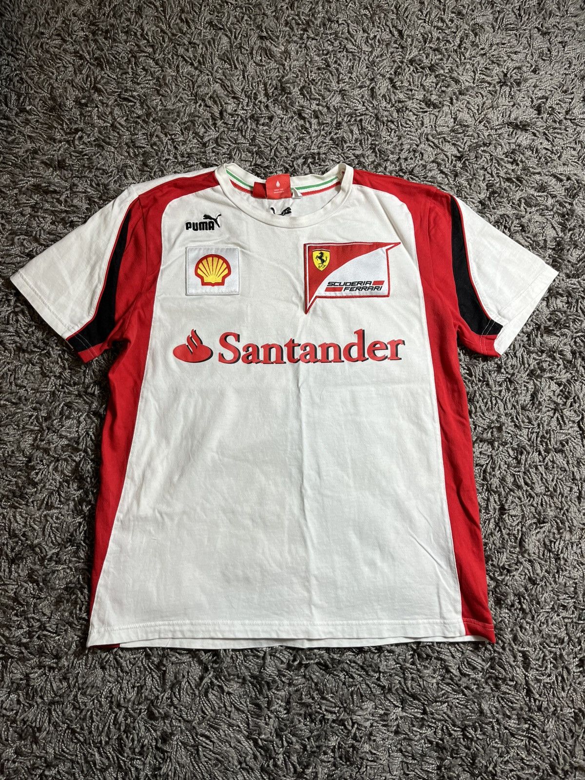 Puma PUMA SCUDERIA FERRARI RACING COTTON Y2K T-SHIRT NASCAR Size US S / EU 44-46 / 1 - 1 Thumbnail