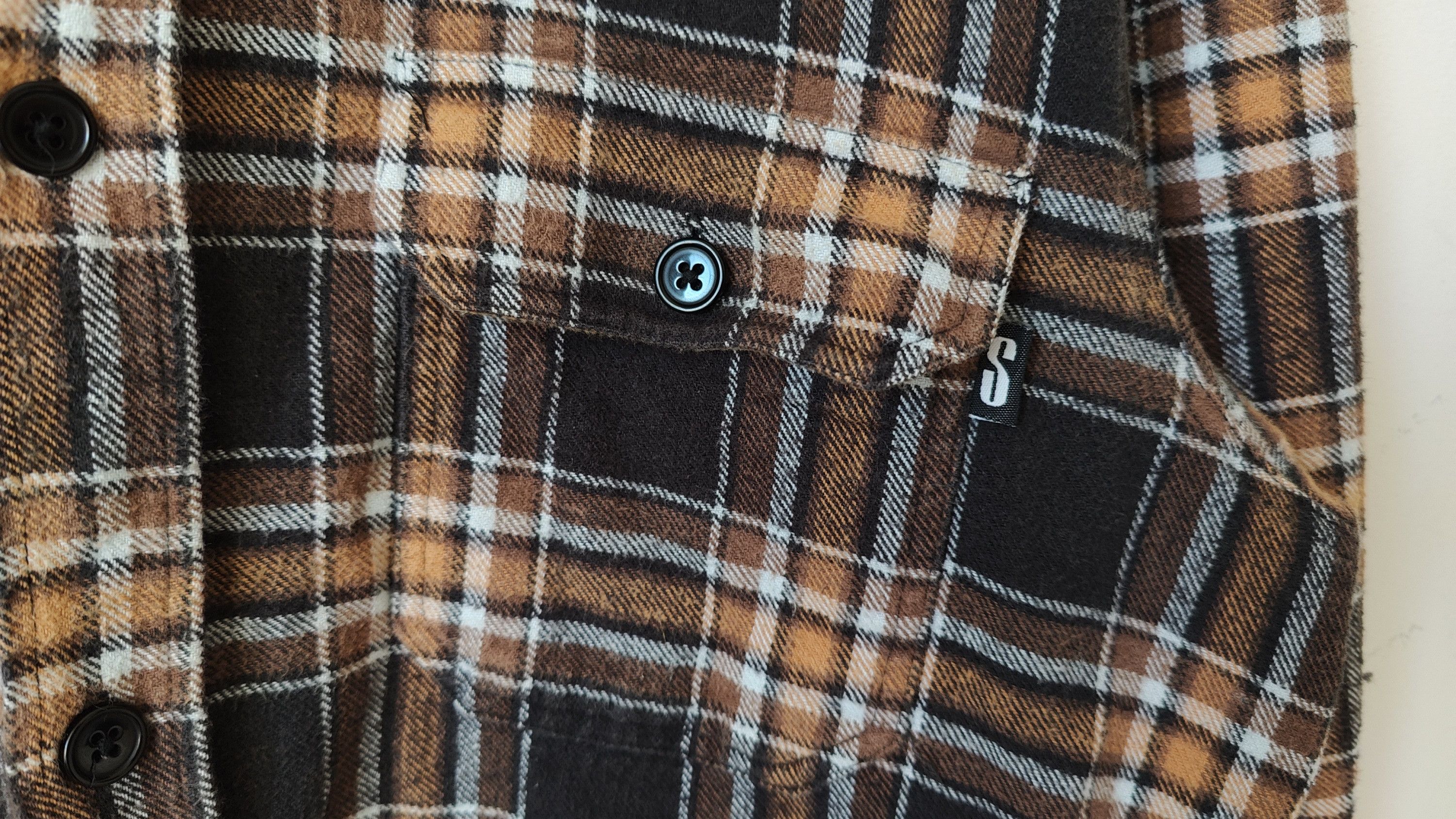 Stussy Stussy Authentic Vintage Checker Flannel Shirt Size US L / EU 52-54 / 3 - 3 Thumbnail