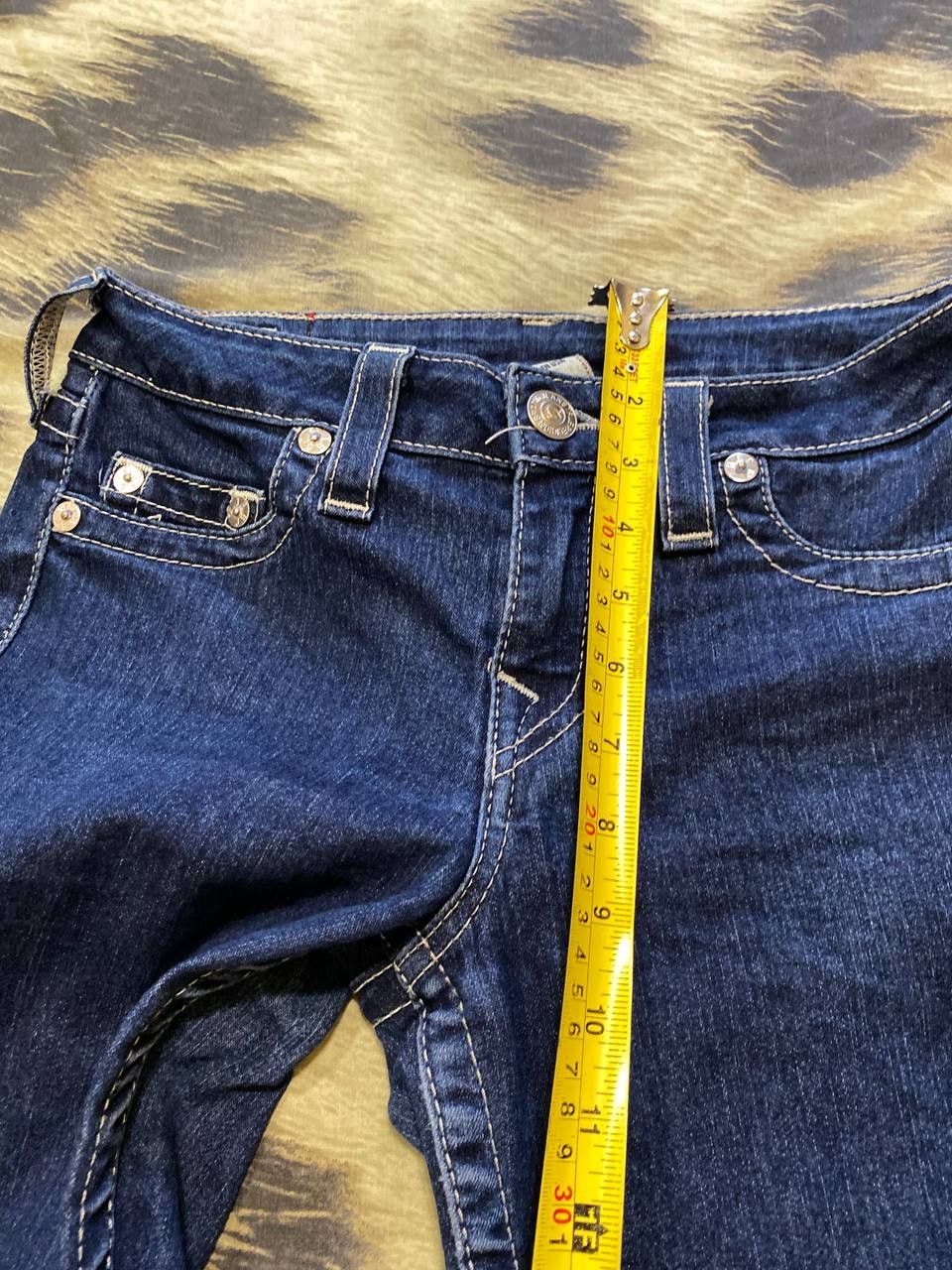 True Religion TRUE RELIGION MADE IN USA Slim Fit Denim Jeans Clean Look Size 28" / US 6 / IT 42 - 12 Thumbnail