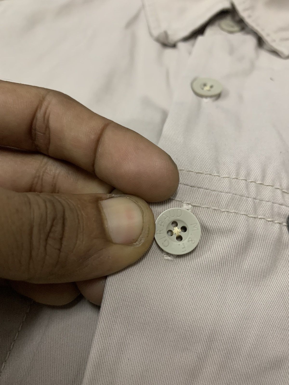 Japanese Brand × Marithe + Francois Girbaud 90s MARITHE FRANCOIS GIRBOUD BUTTON UP RARE DESIGN Size US M / EU 48-50 / 2 - 5 Thumbnail