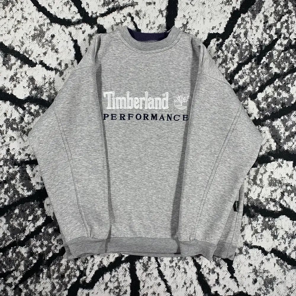 Timberland Vintage 90’s Timberland Embroidered Big Logo Sweatshirt Size US M / EU 48-50 / 2 - 4 Thumbnail