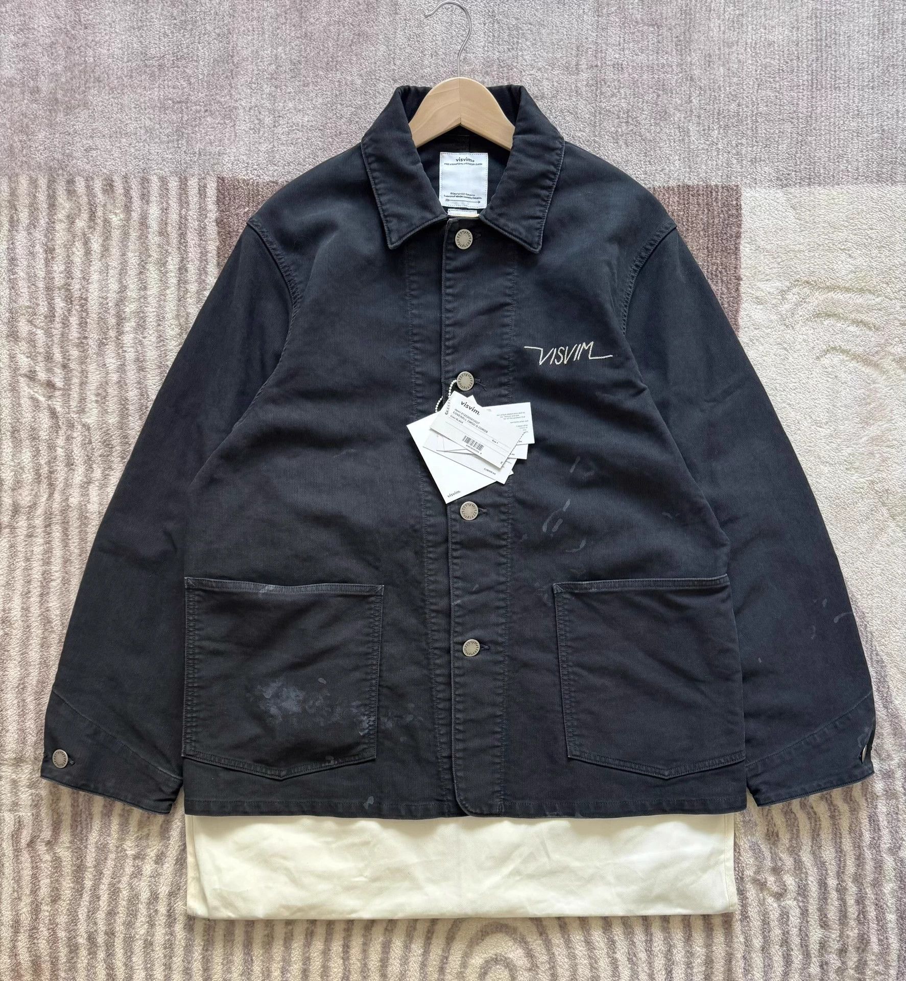Visvim VISVIM 25AW COVERALL DMGD G.CORDS Black Fil Limited Edition Size US S / EU 44-46 / 1 - 1 Thumbnail