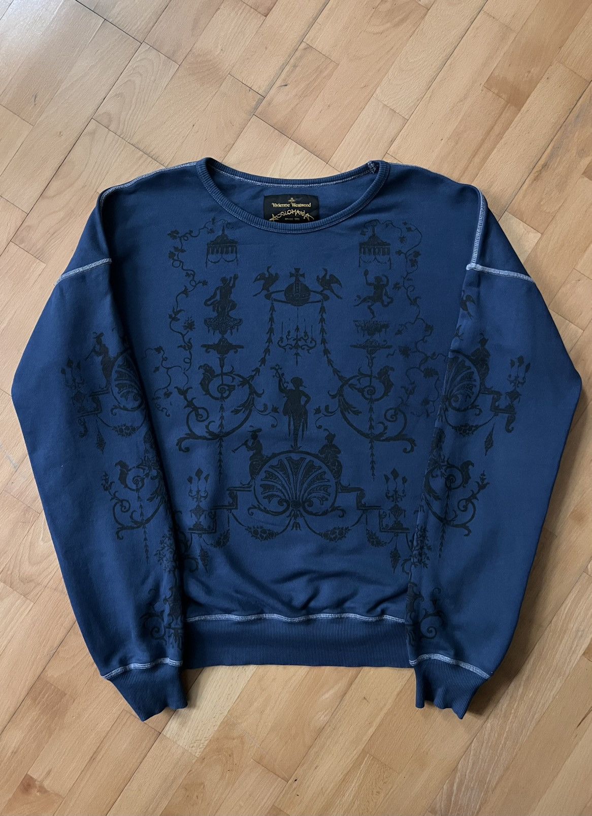 Vivienne Westwood Vivienne Westwood Ghotic Sweatshirt Size US L / EU 52-54 / 3 - 1 Thumbnail