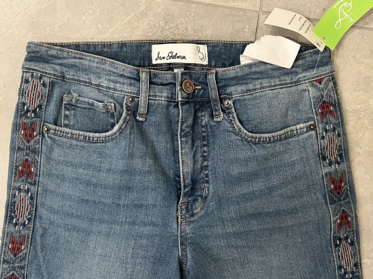 Sam Edelman NWT Sam Edelman Women's High Rise Slim Straight Jeans Size 29" - 2 Thumbnail