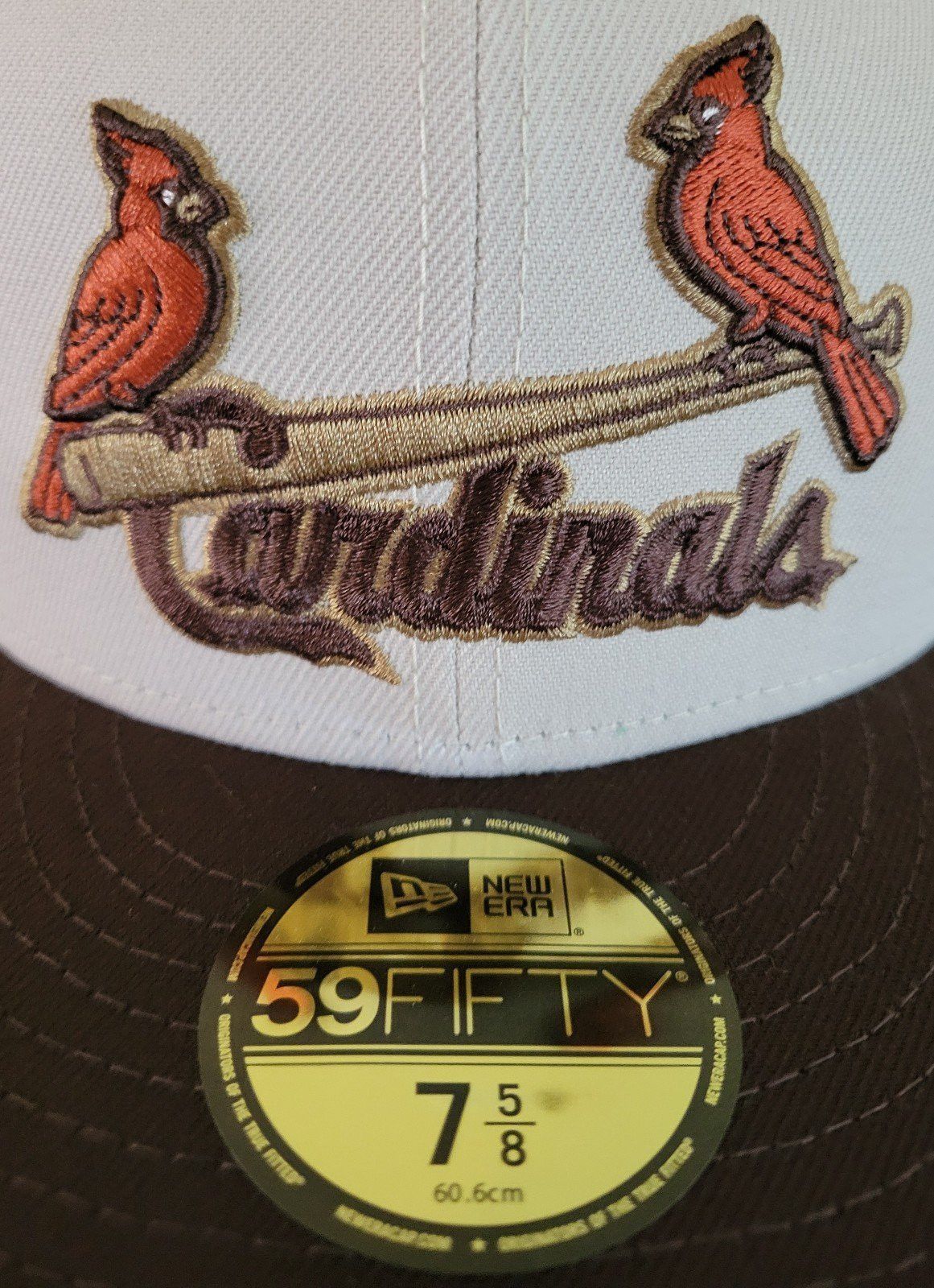 New Era *Firm* 7 5/8 St. Louis Cardinals New Era Fitted Hat Size ONE SIZE - 2 Thumbnail