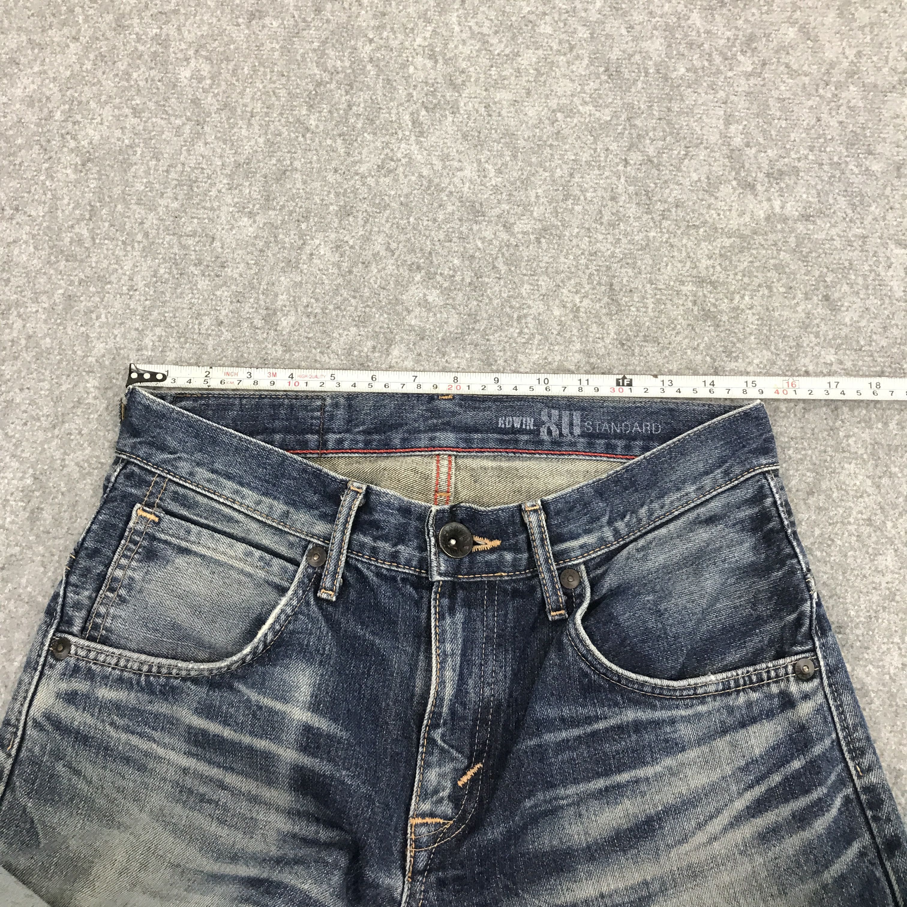 Edwin JAPAN EDWIN DISTRESSED FADED DENIM PANTS Size US 30 / EU 46 - 9 Thumbnail