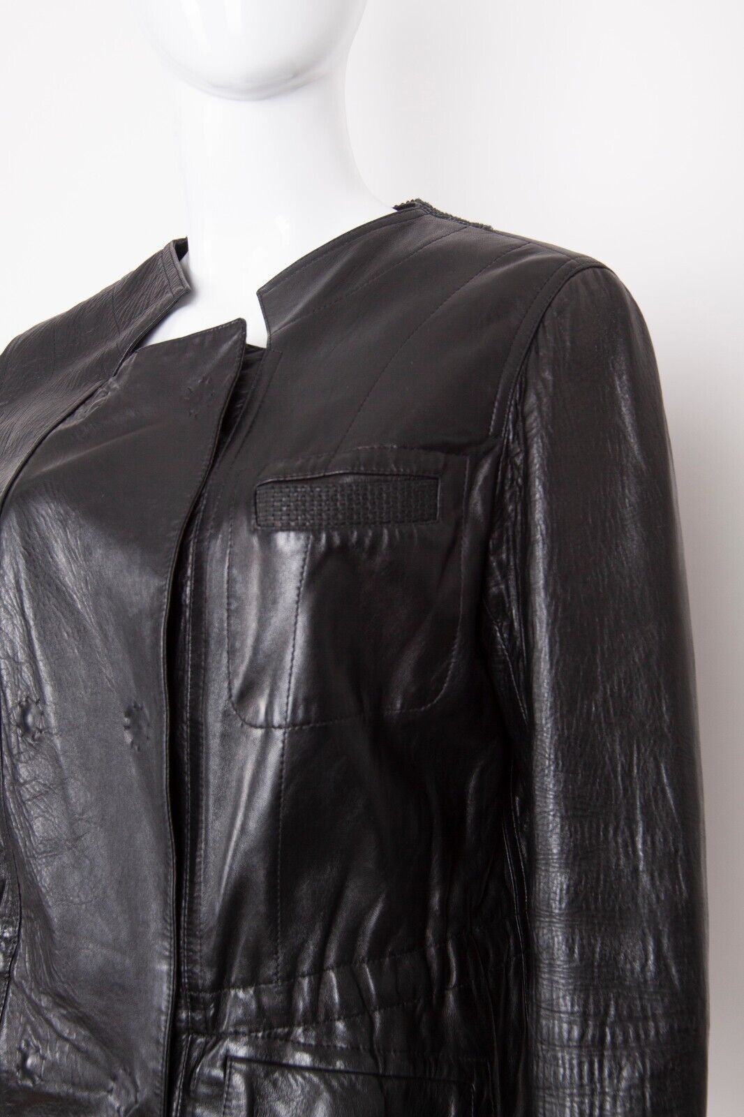 YSL by Tom Ford – Iconic Leather Jacket, Size 38 M