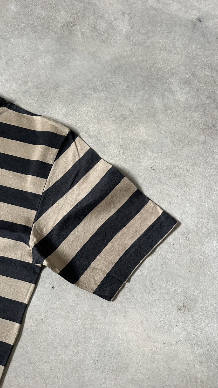 Alfred Dunhill VINTAGE DUNHILL MADE IN ITALY STRIPES TEE Size US M / EU 48-50 / 2 - 3 Thumbnail