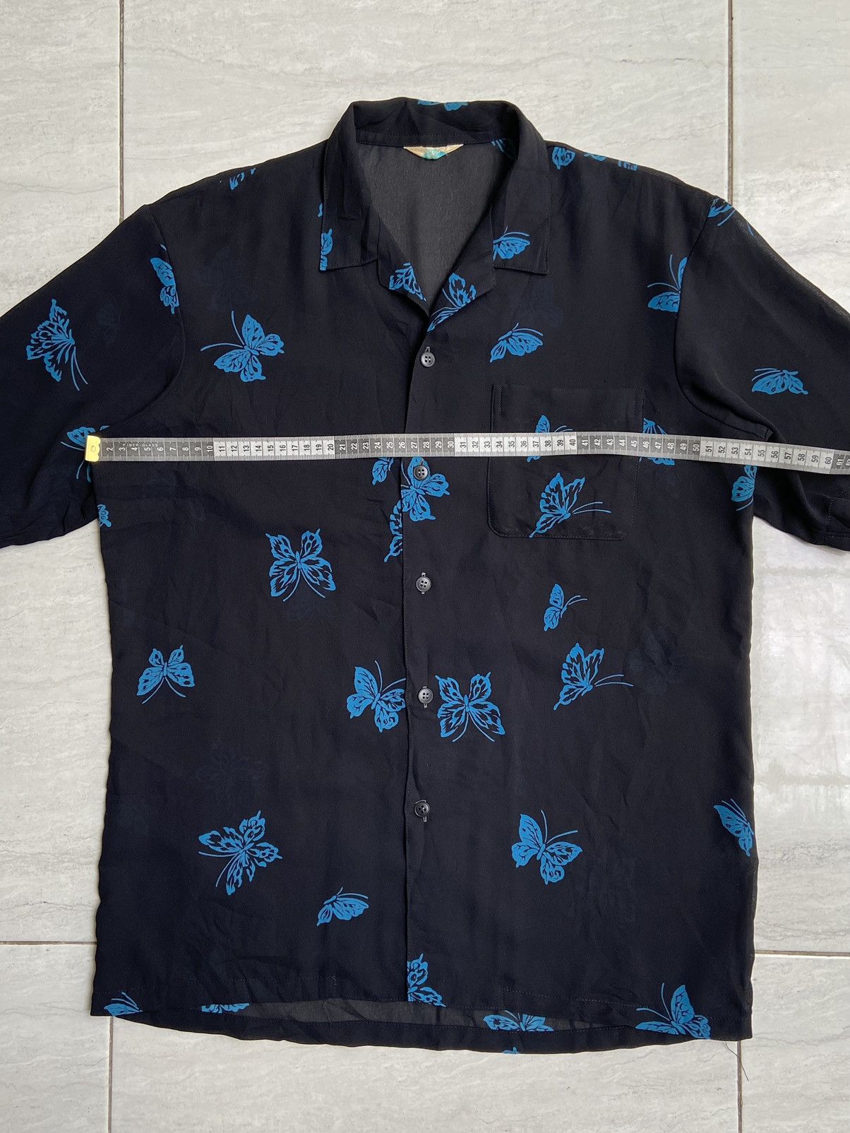 Designer × Japanese Brand Japanese Brand Butterfly Patterned Shirt Size US M / EU 48-50 / 2 - 8 Thumbnail
